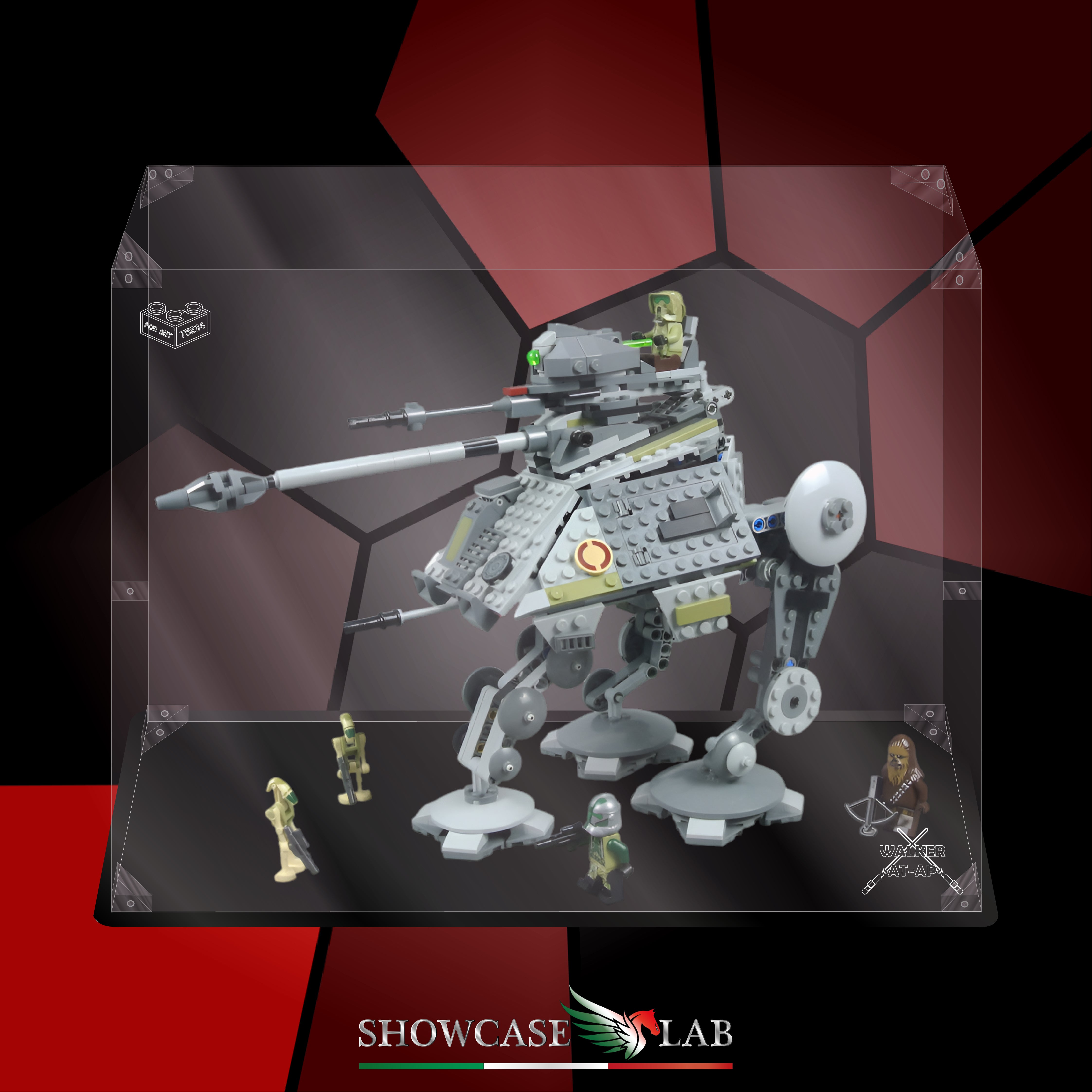 Teca LP180 | Per Set Lego® 75234 | STAR WARS - WALKER AT-AP