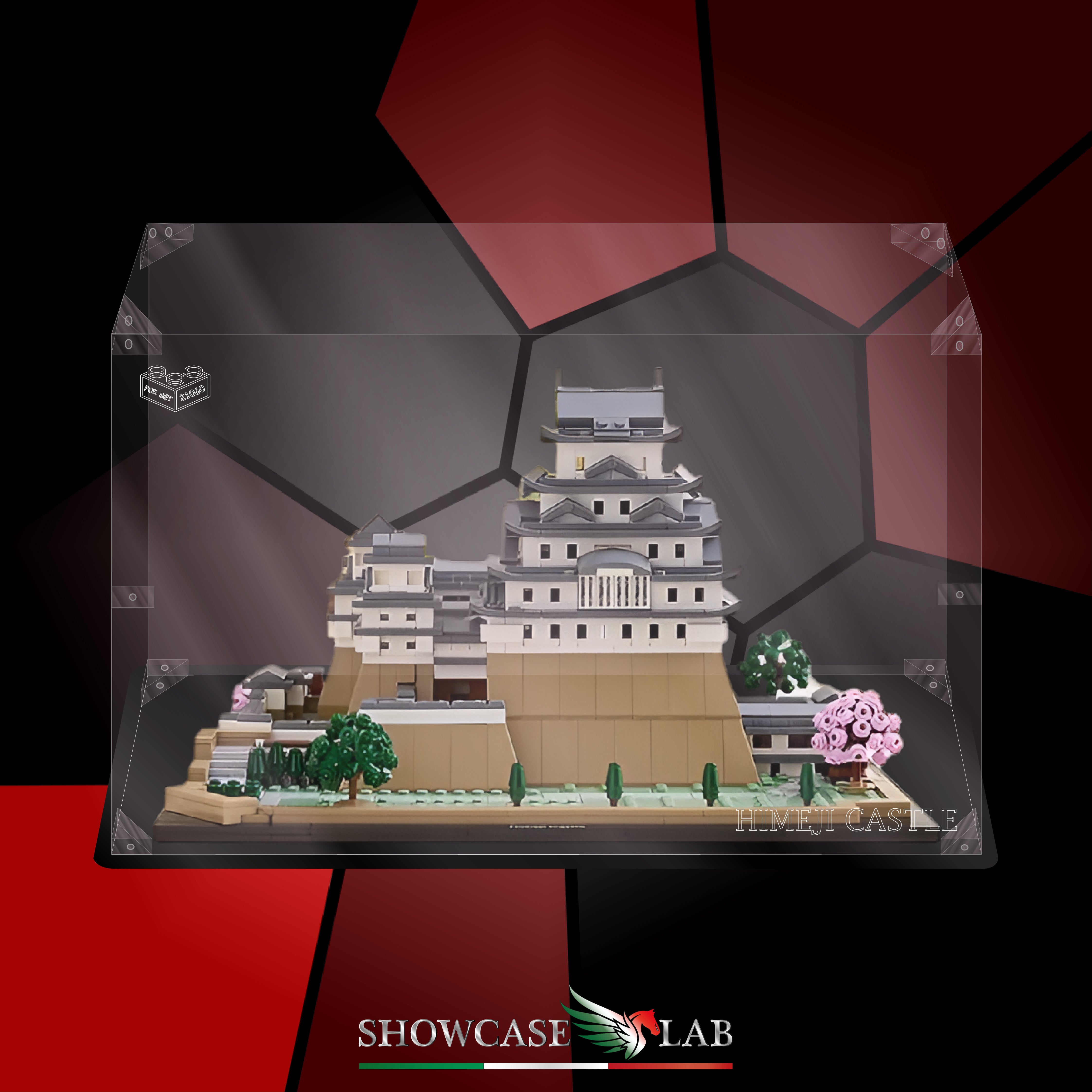 Teca LP189 | Per Set Lego® 21060 - CASTELLO DI HIMEJI