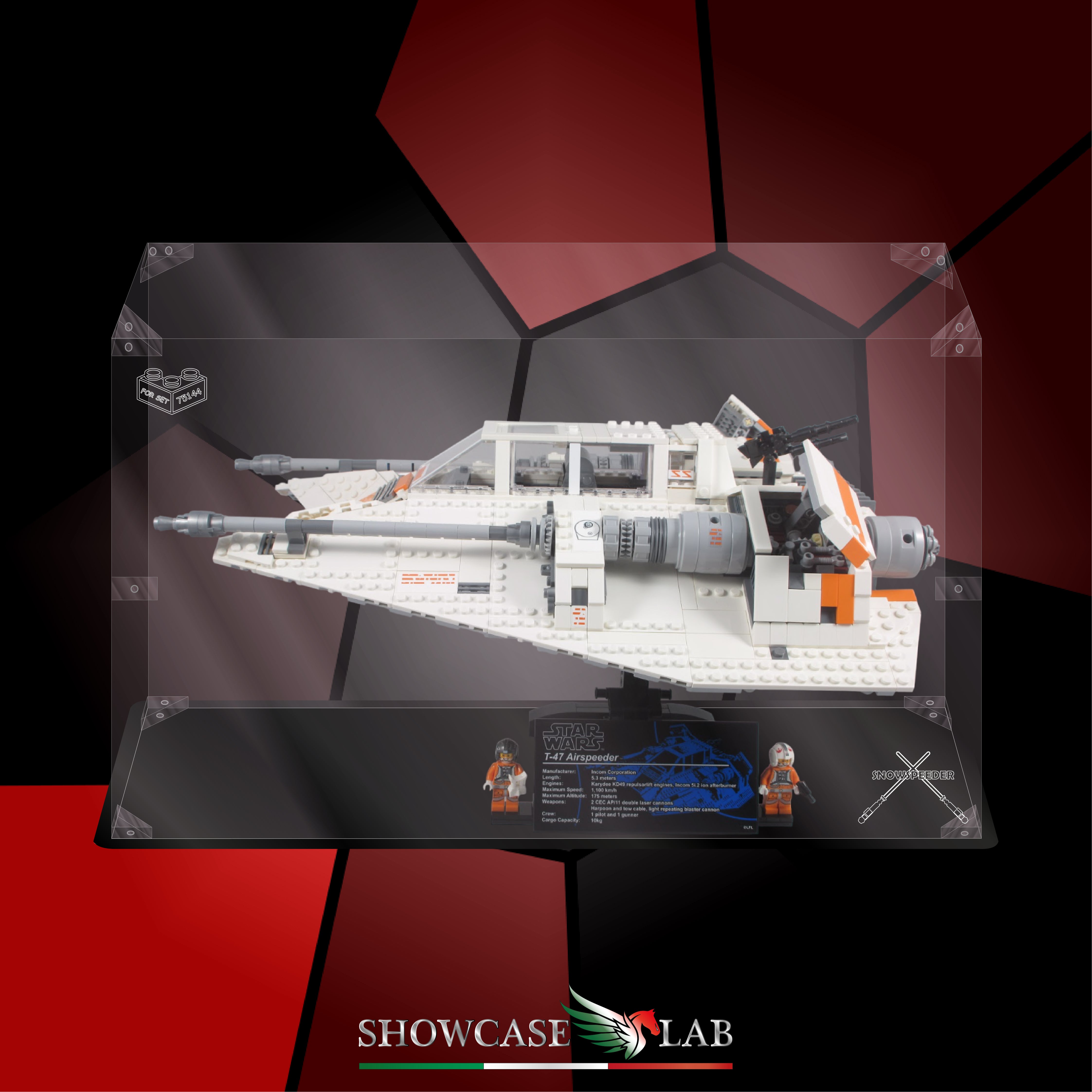 Teca LP209 | Per Set Lego® 75144 - SNOWSPEEDER