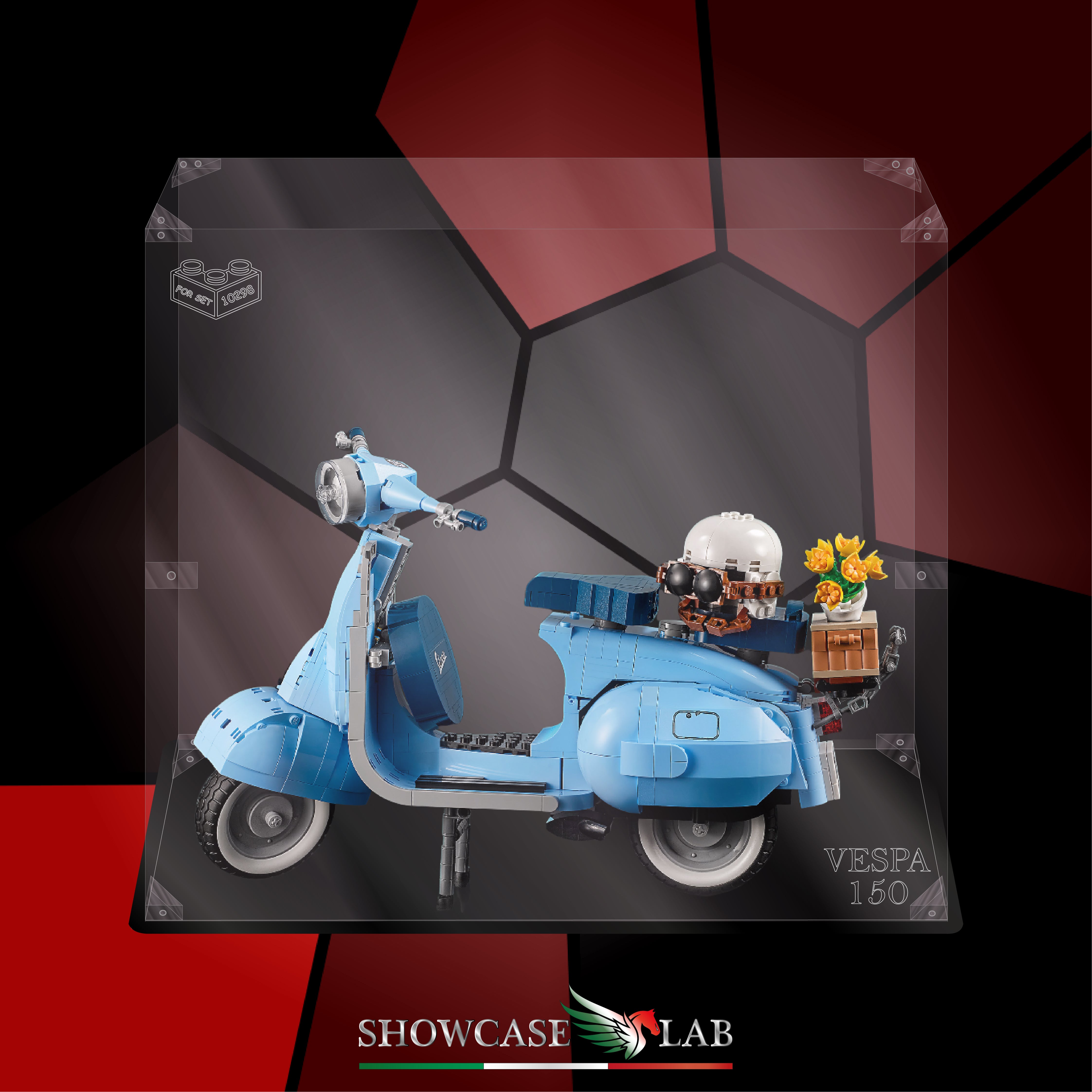 Teca LP20 | Per Set Lego® 10298 Vespa 125