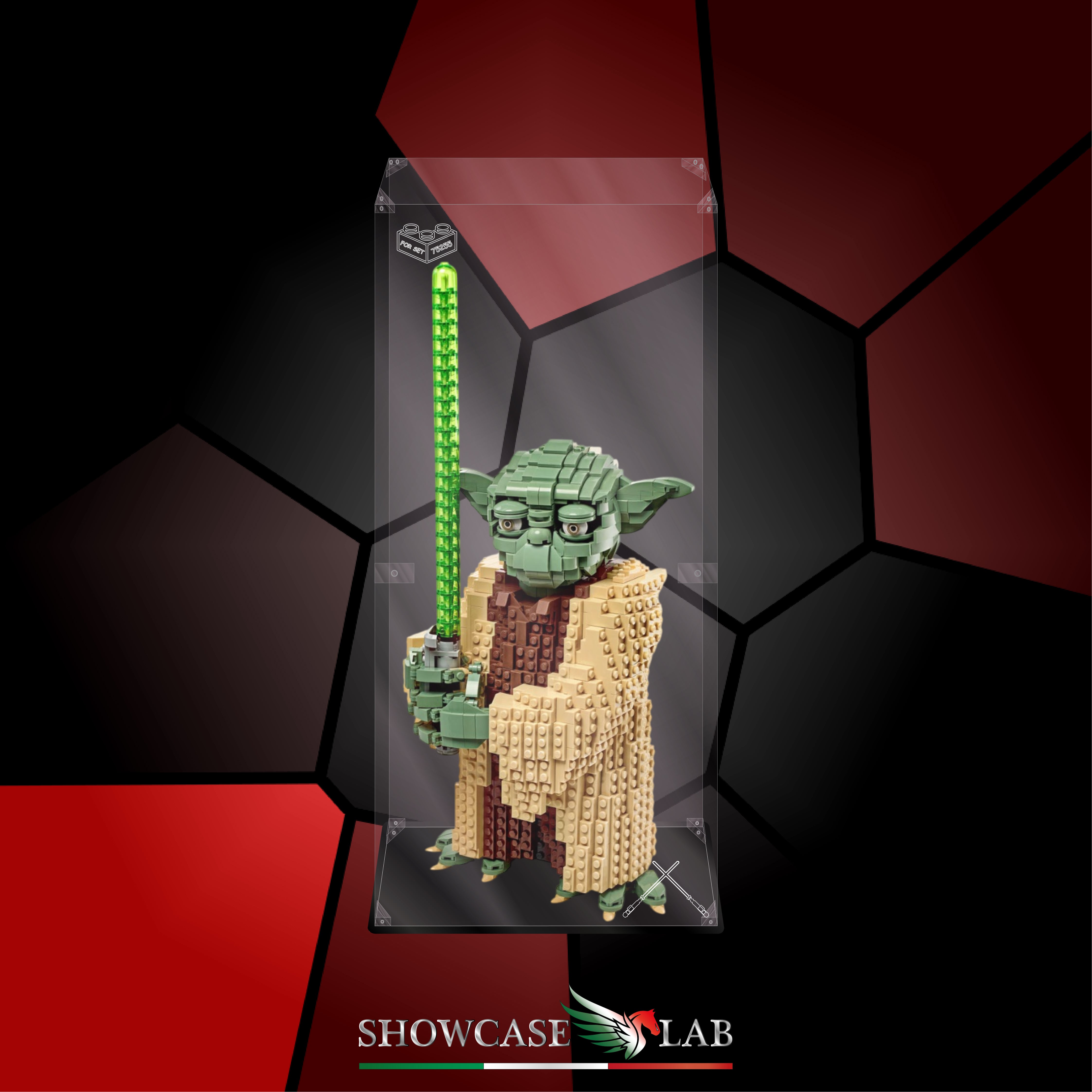 Teca LP211 | Per Set Lego® 75255 - YODA