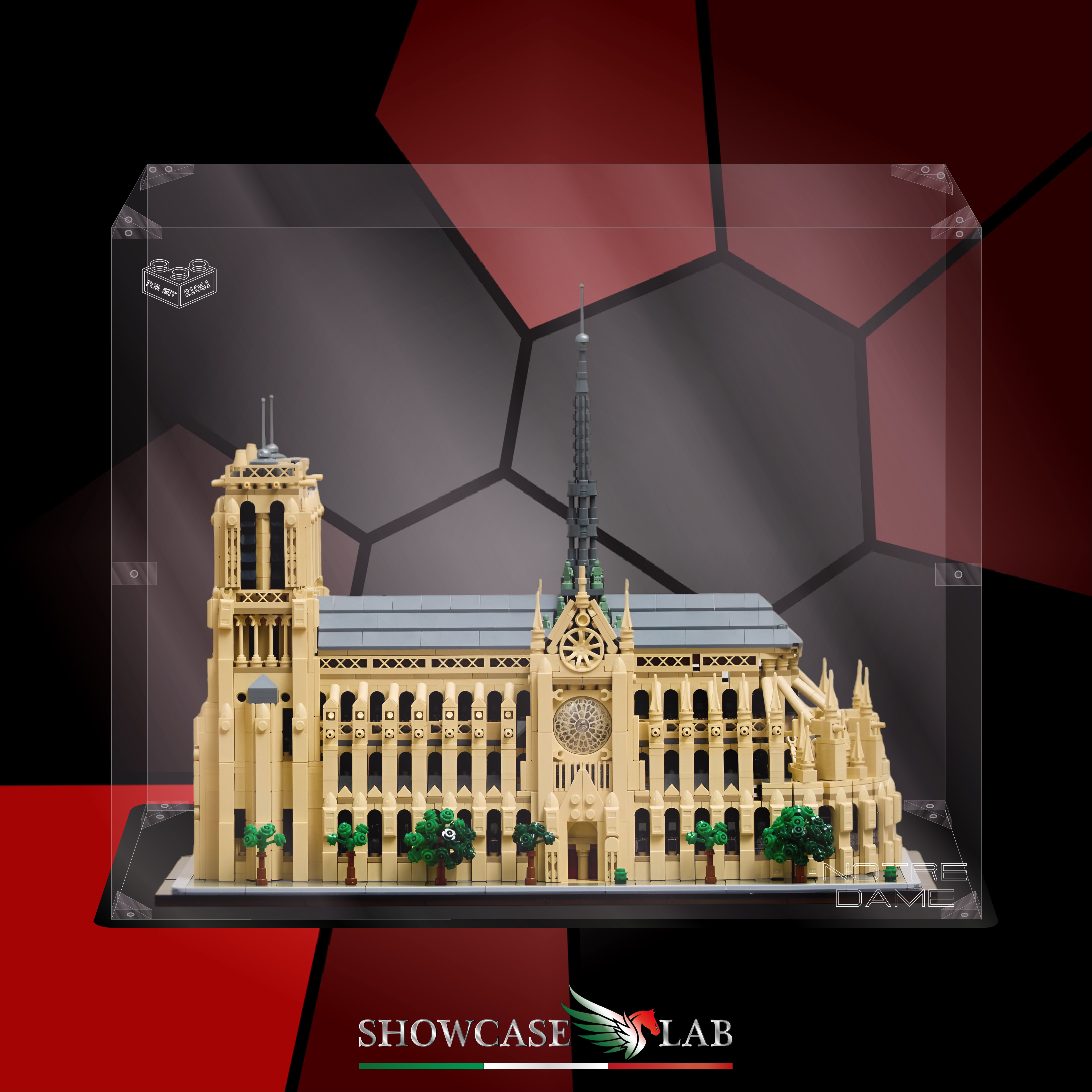 Teca LP225 | Per Set Lego® 21061 | Notre-Dame de Paris