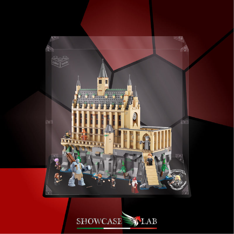 Teca LP235 | Per Set Lego 76435 -  LA SALA GRANDE DI HOGWARTS