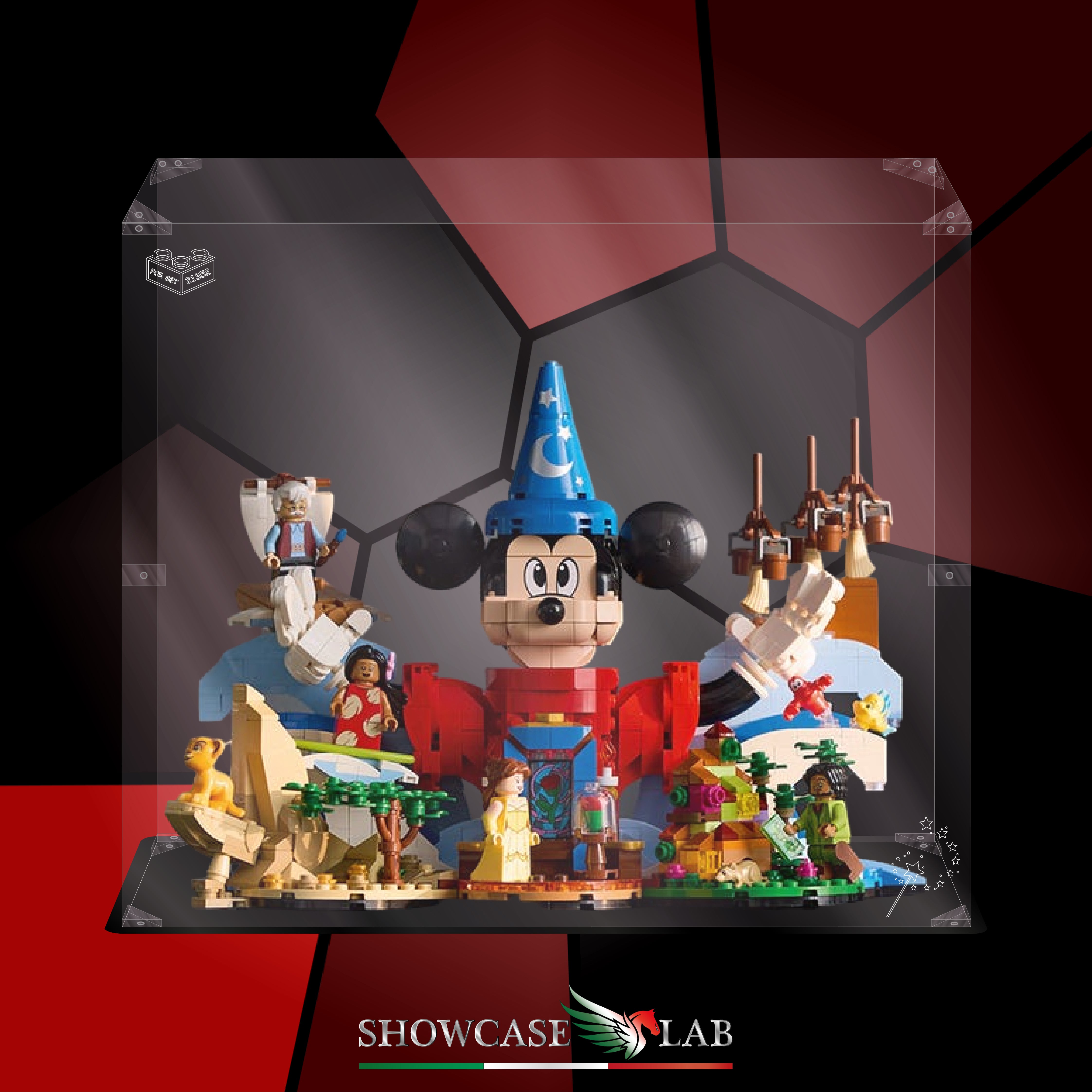 Teca LP255 | Per Set Lego® 21352 - Magia Disney