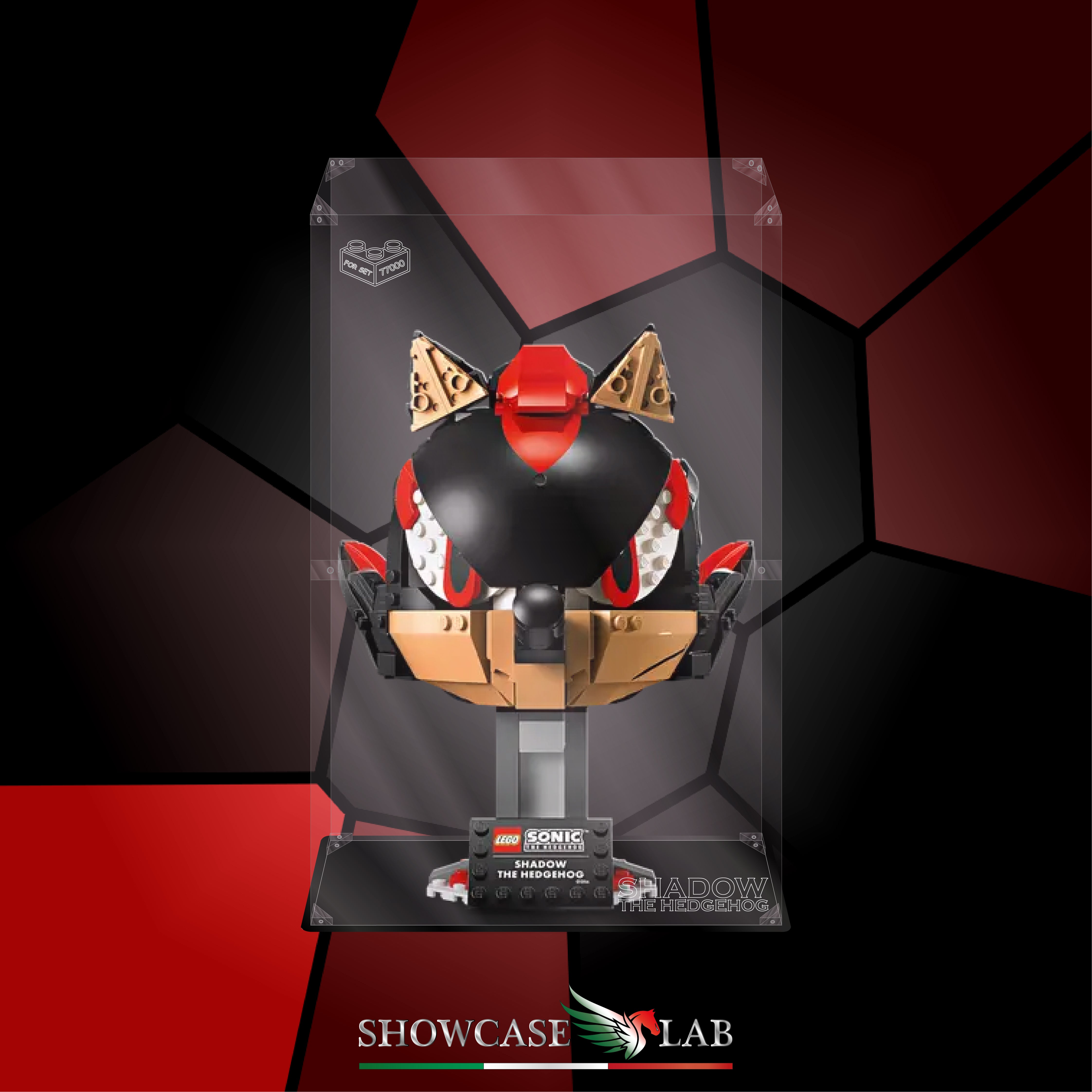 Teca LP257 | Per Set Lego® 77000 - Shadow the Hedgehog