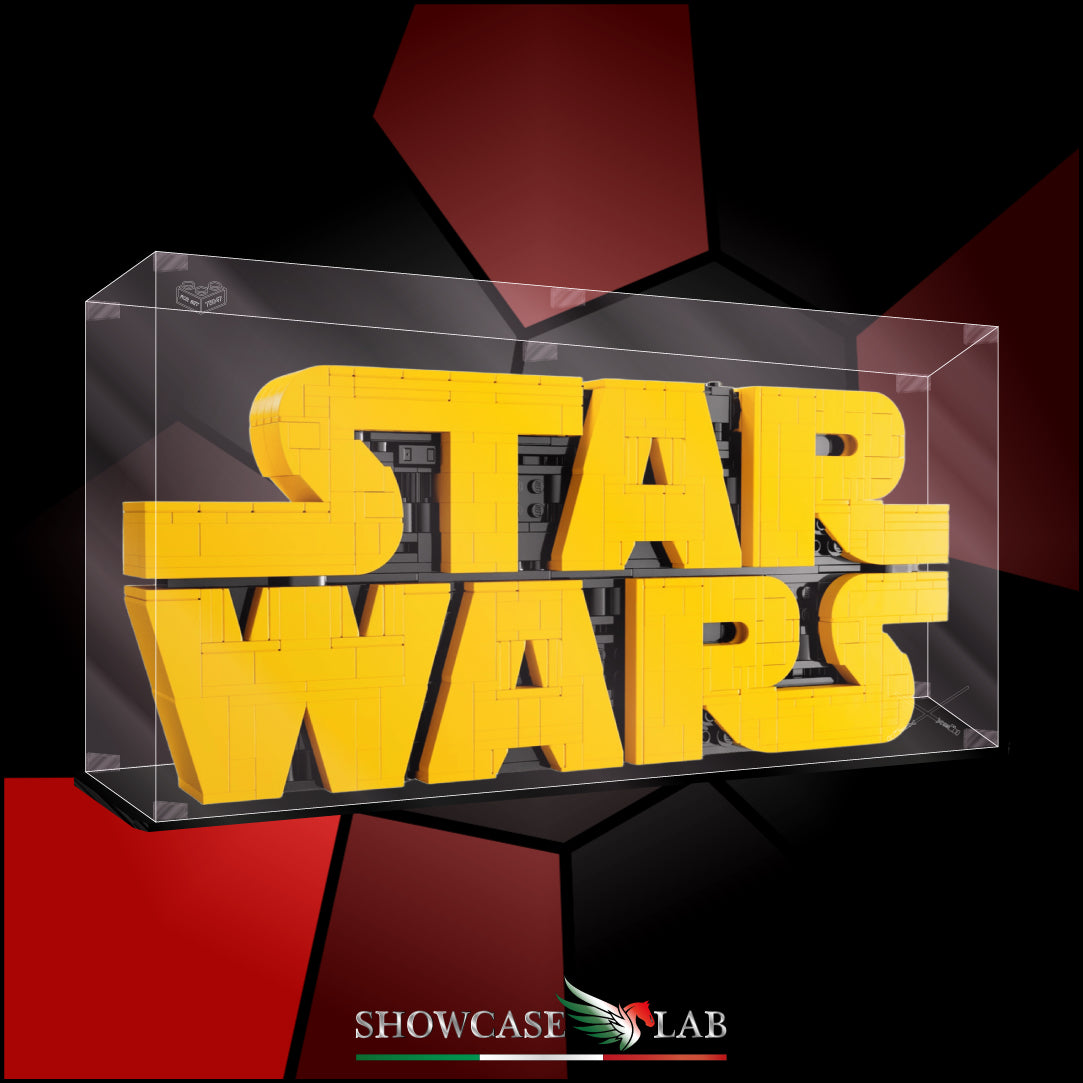Teca LP290 | Per Set Lego® 75407 - Logo Star Wars™ in mattoncini
