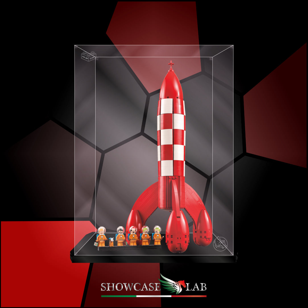 Teca LP368 | Per Set Lego® 21367 - Razzo lunare di Tintin®