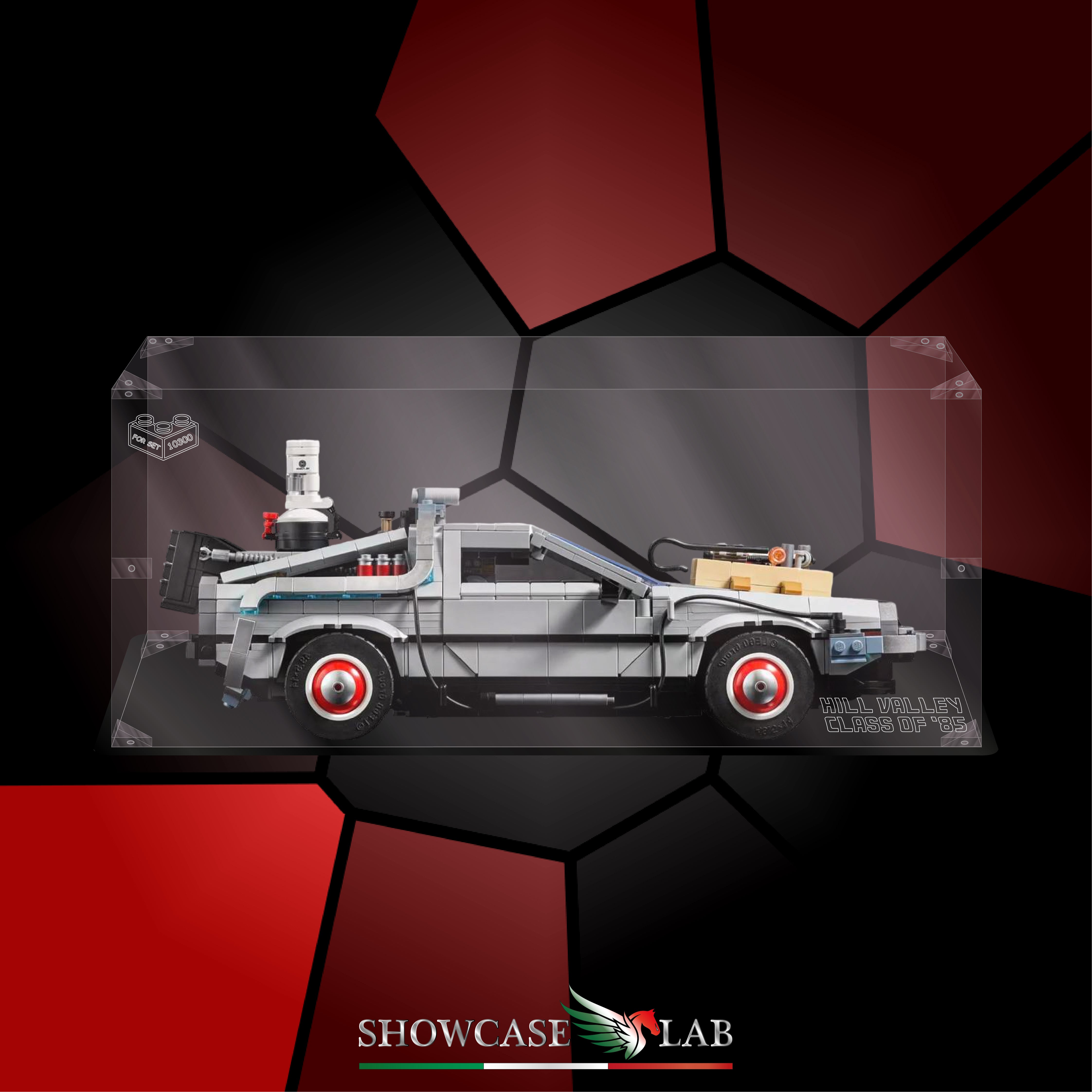 Teca LP41 | Per Set Lego® 10300 Delorean Back To The Future