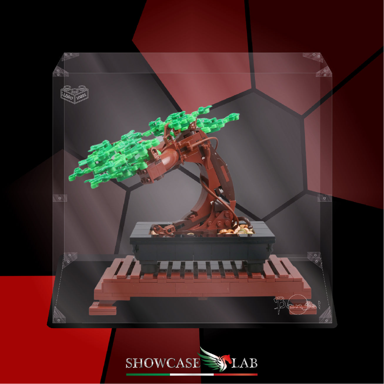 Teca LP53 | Per Set Lego 10281 Bonsai