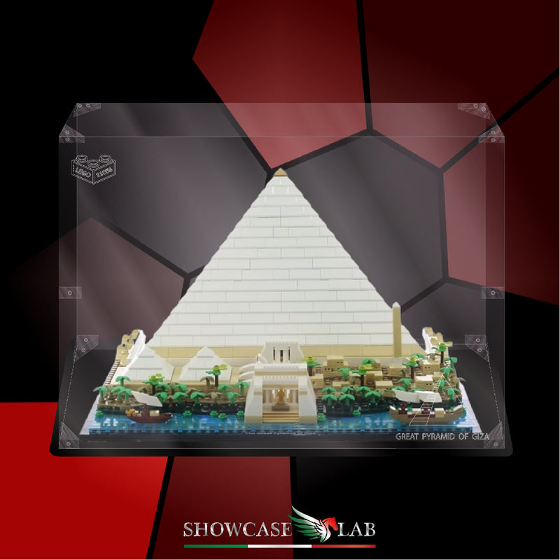 Teca LP61 | Per Set Lego 21058 Grande Piramide di Giza