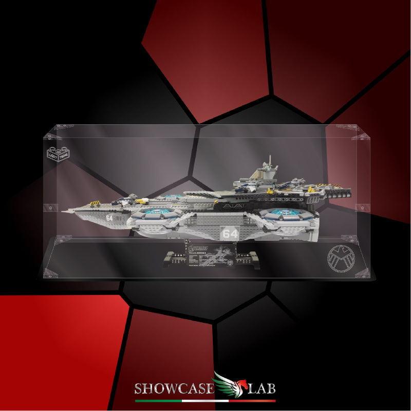 Teca LP63 | Per Set Lego 76042 Helicarrier Shield-L59