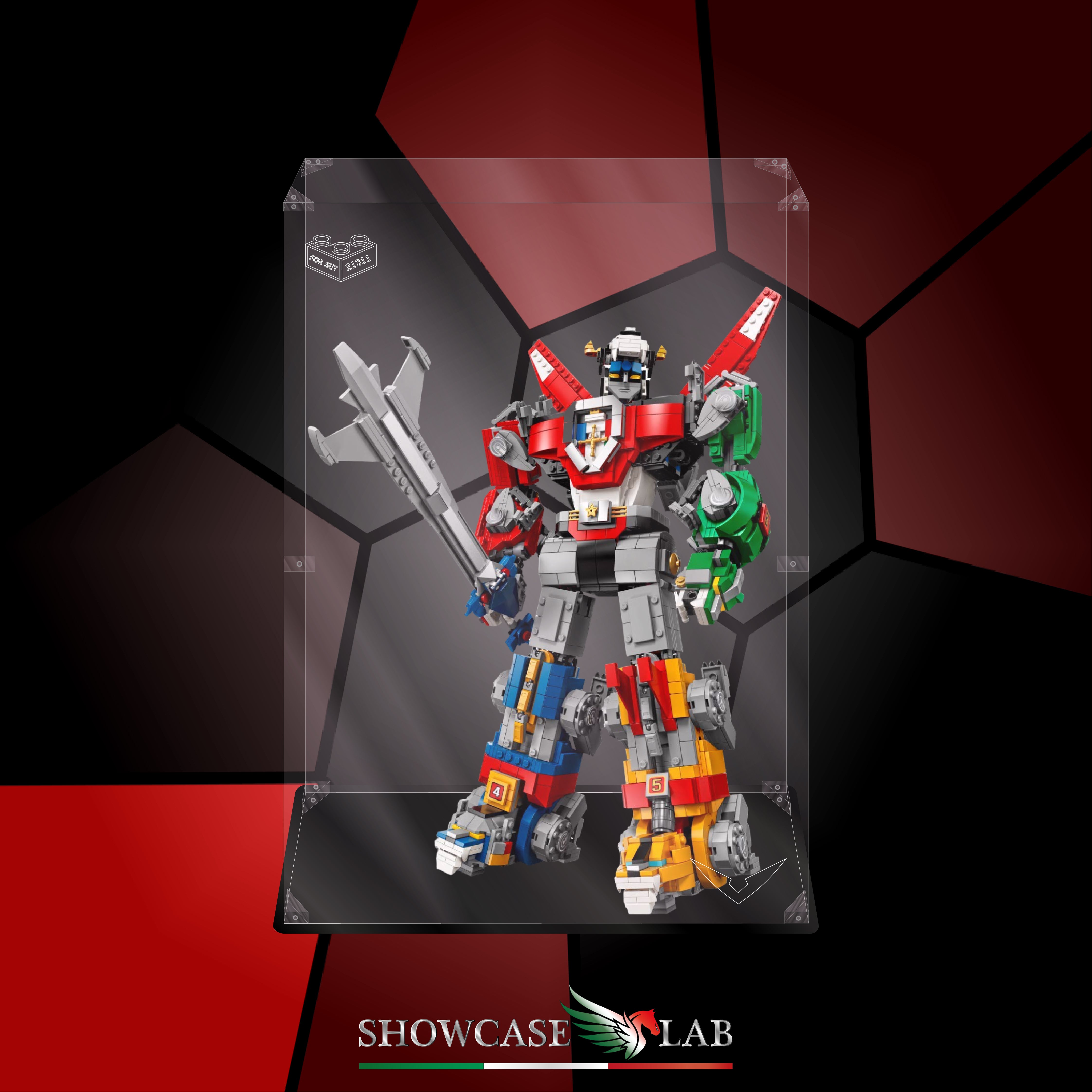 Teca LP6 | Per Set Lego® 21311 VOLTRON