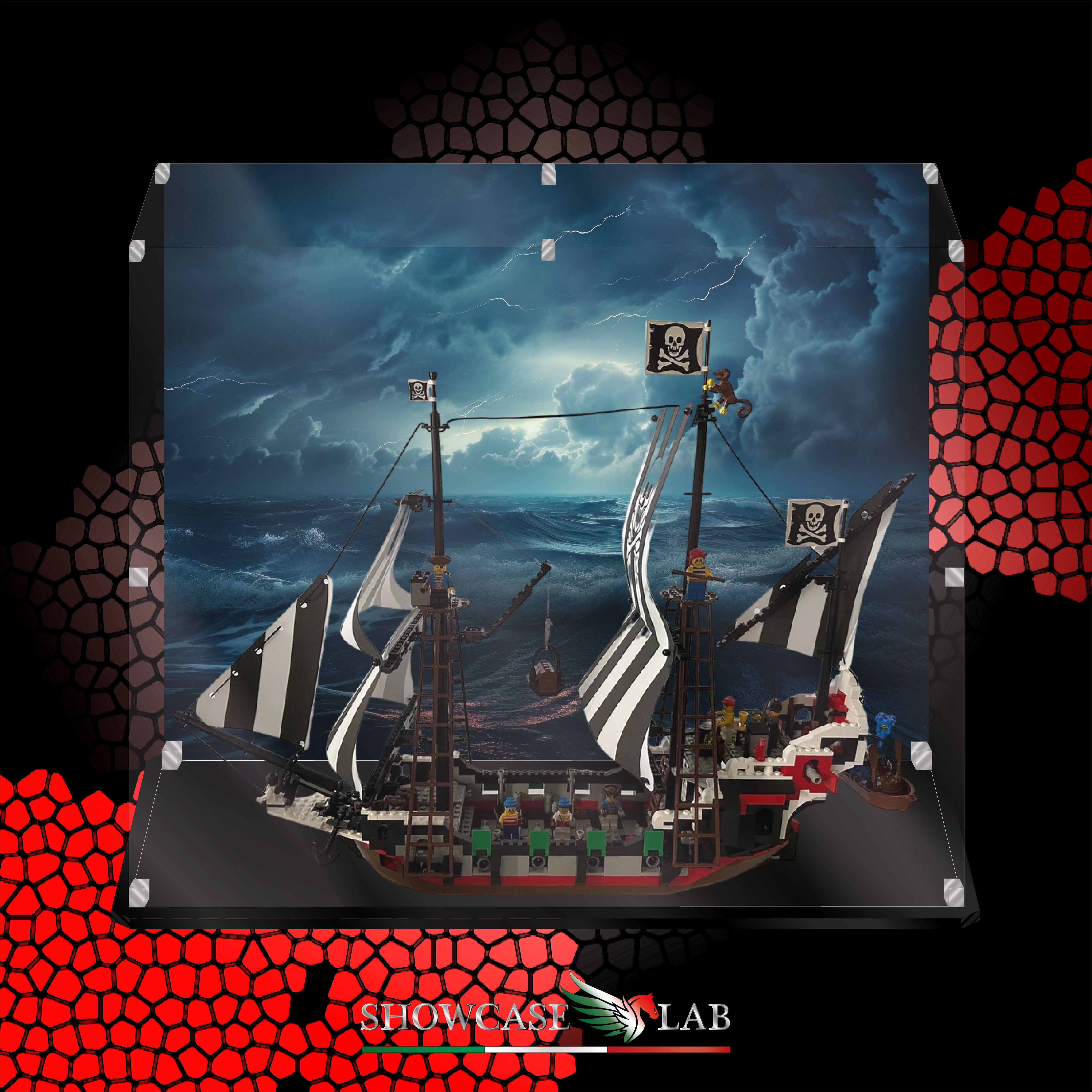 TECA LS266 | PER SET LEGO® 6286 - Skull's Eye Schooner