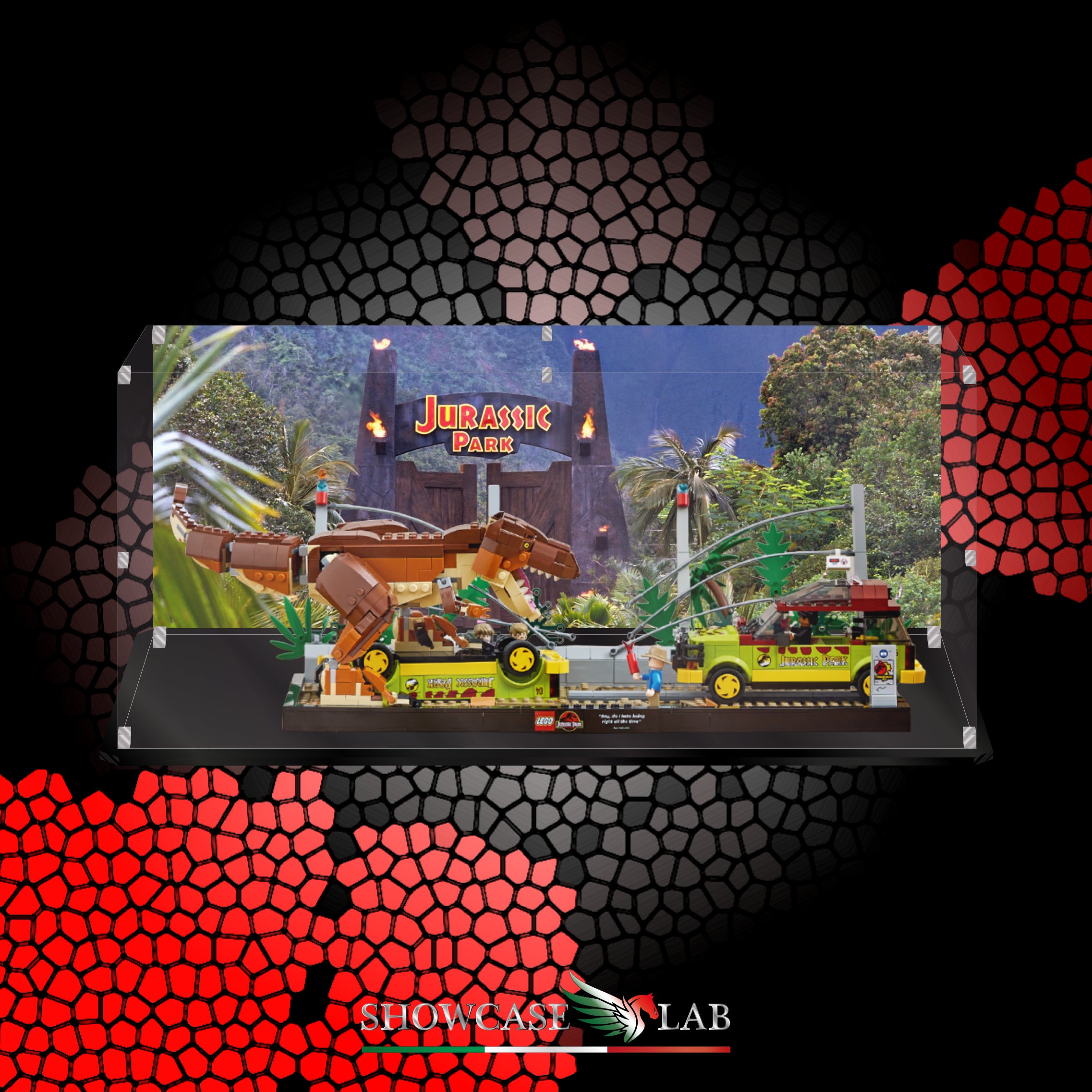 TECA LS110 | PER SET LEGO® 76956 - FUGA DEL TIRANNOSAURO