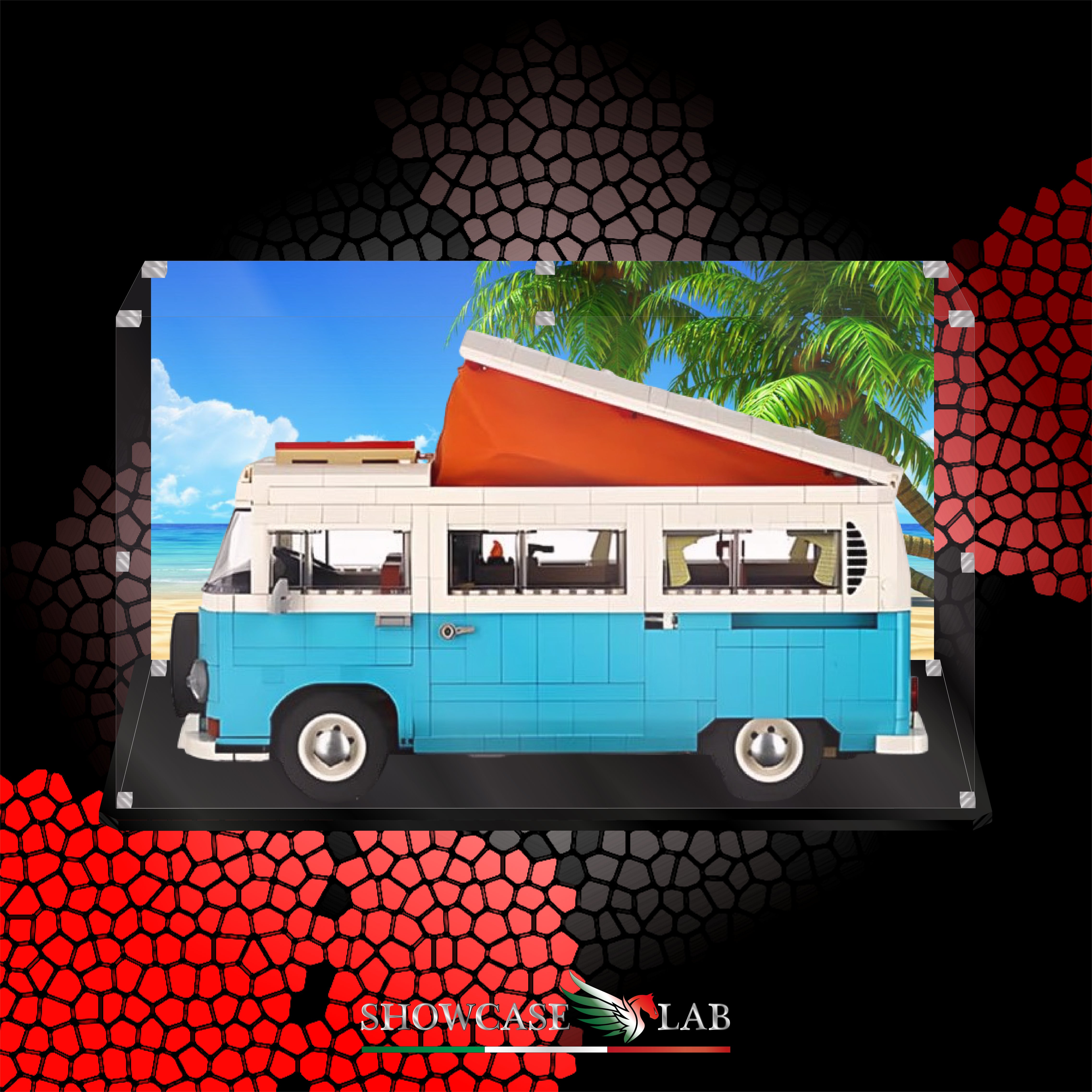 TECA LS115 | PER SET LEGO® 10279 - VOLKSWAGEN CAMPER VAN T2