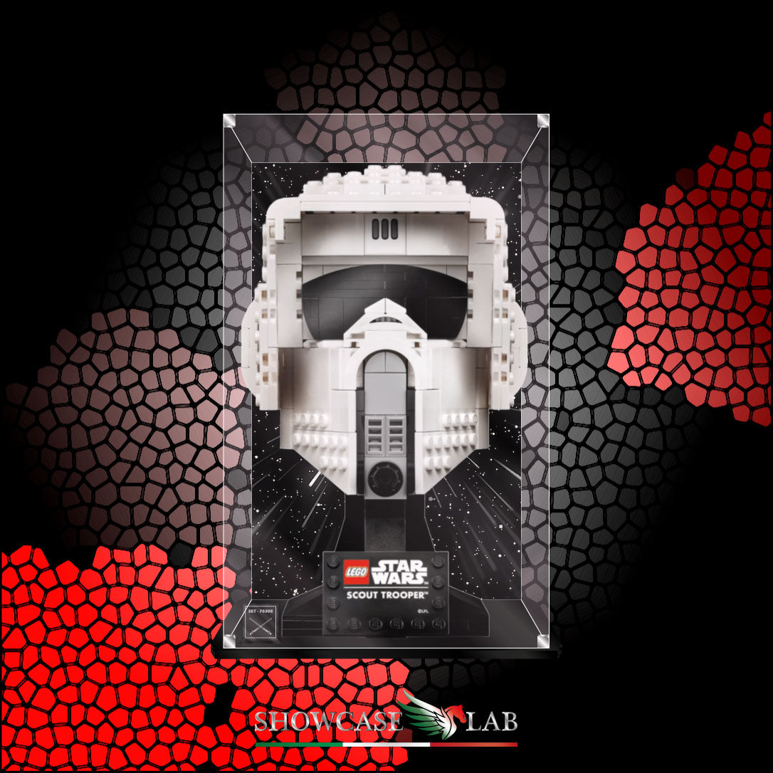 TECA LS138 | PER SET LEGO® 75305 - CASCO DA SCOUT TROOPER
