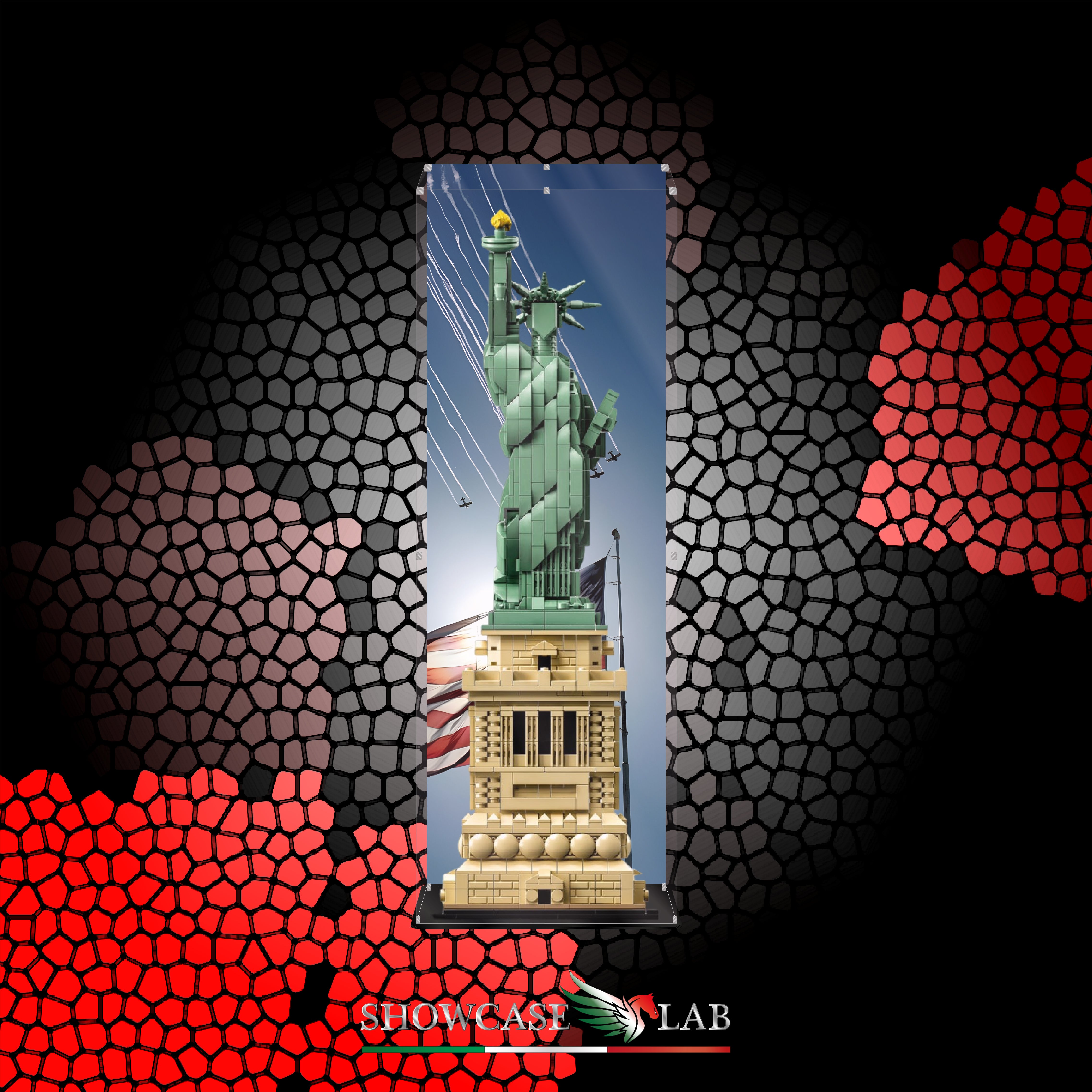 TECA LS94 | PER SET LEGO® 21042 - STATUA DELLA LIBERTÀ