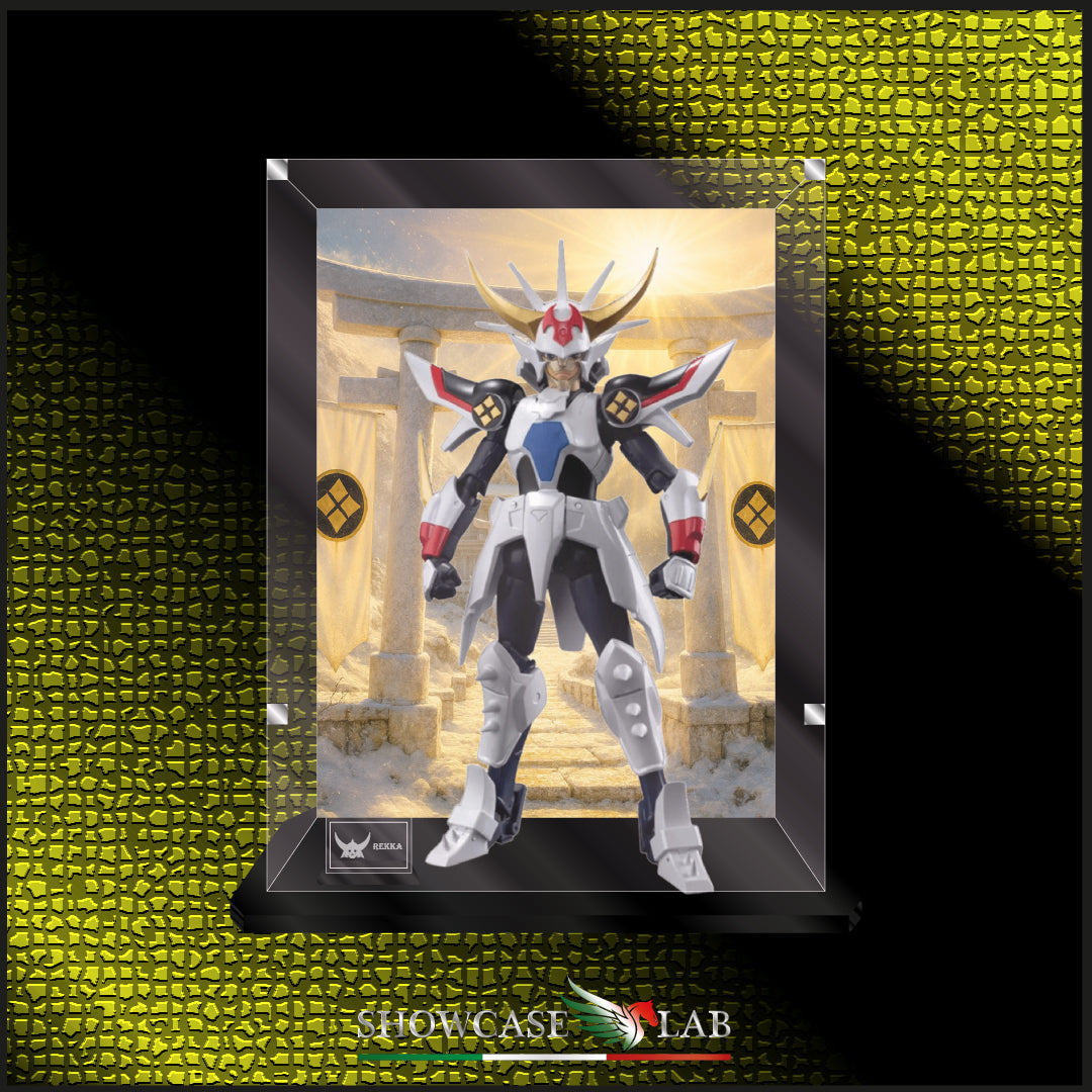 Teca AF24 | Per SAMURAI TROOPERS -BANDAI® / SENTINEL® -REKKA - RYO DEL FUOCO - ARMATURA BIANCA