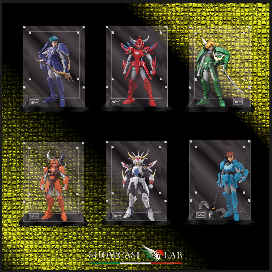 Teca AF25 | Set 6 Teche - PER BANDAI® /SENTINEL® 5 SAMURAI-ARMOR PLUS.