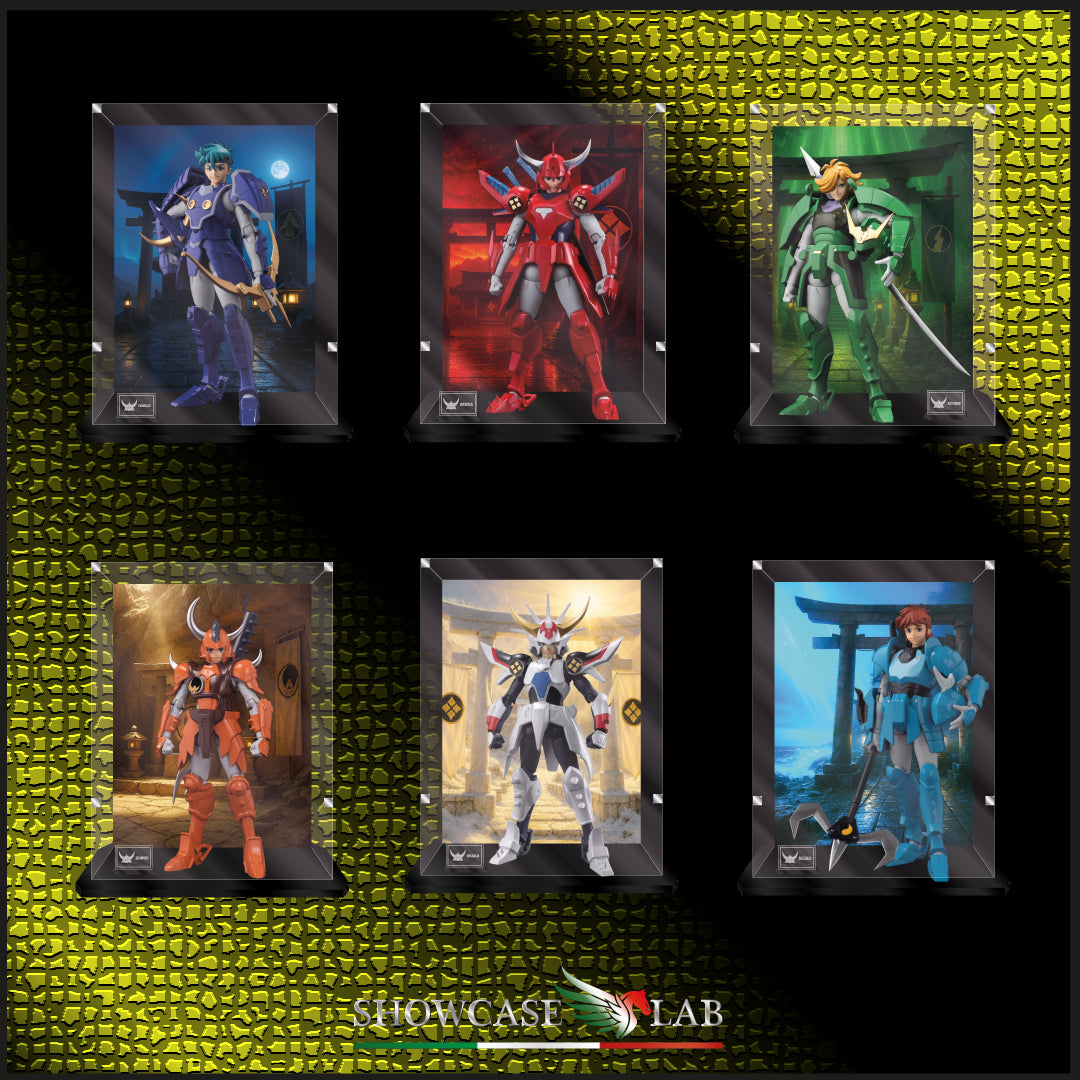 Teca AF25 | Set 6 Teche - PER BANDAI® /SENTINEL® 5 SAMURAI-ARMOR PLUS