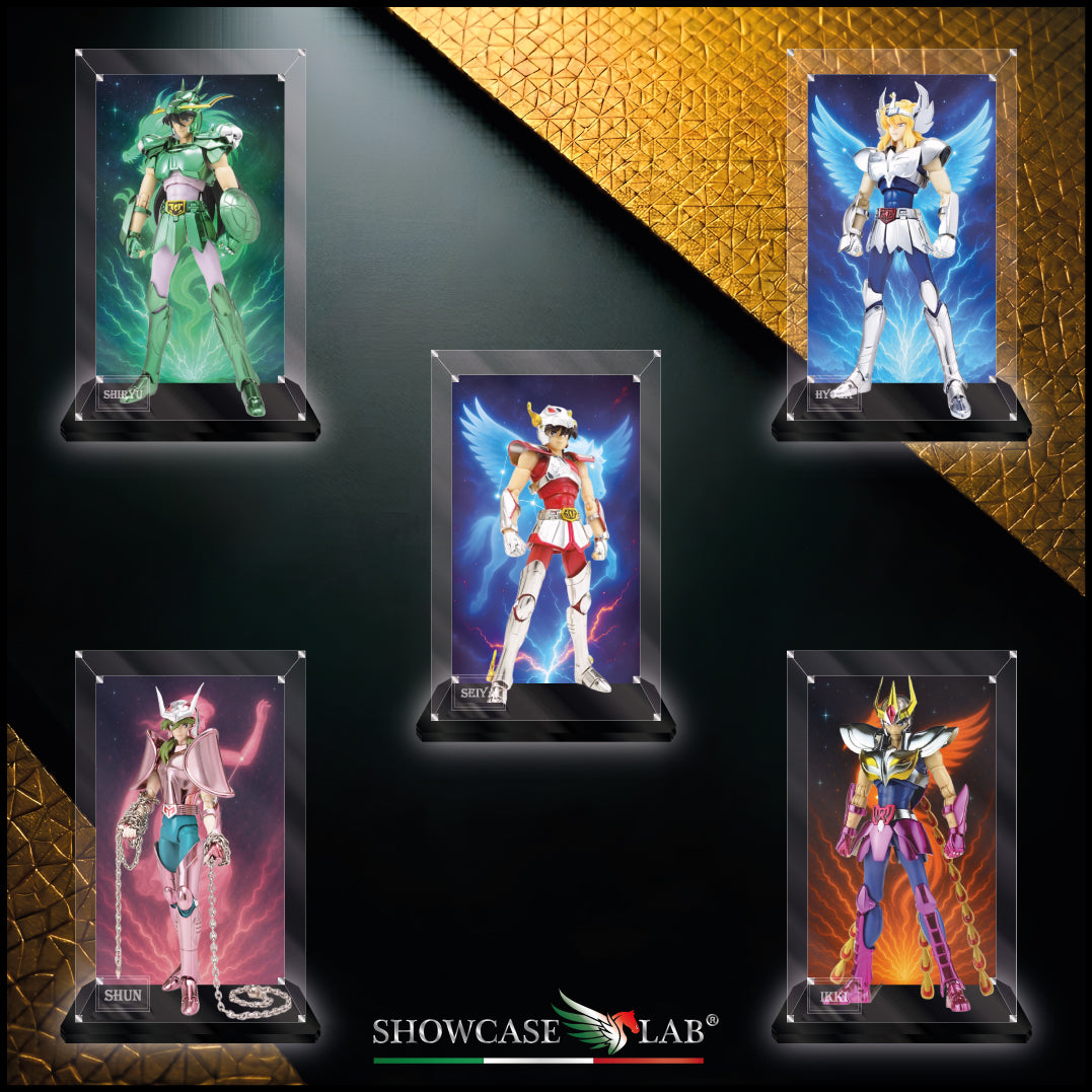 Teca AF31 | Set 5 teche  Per Saint Seiya Myth Cloth - bronzi