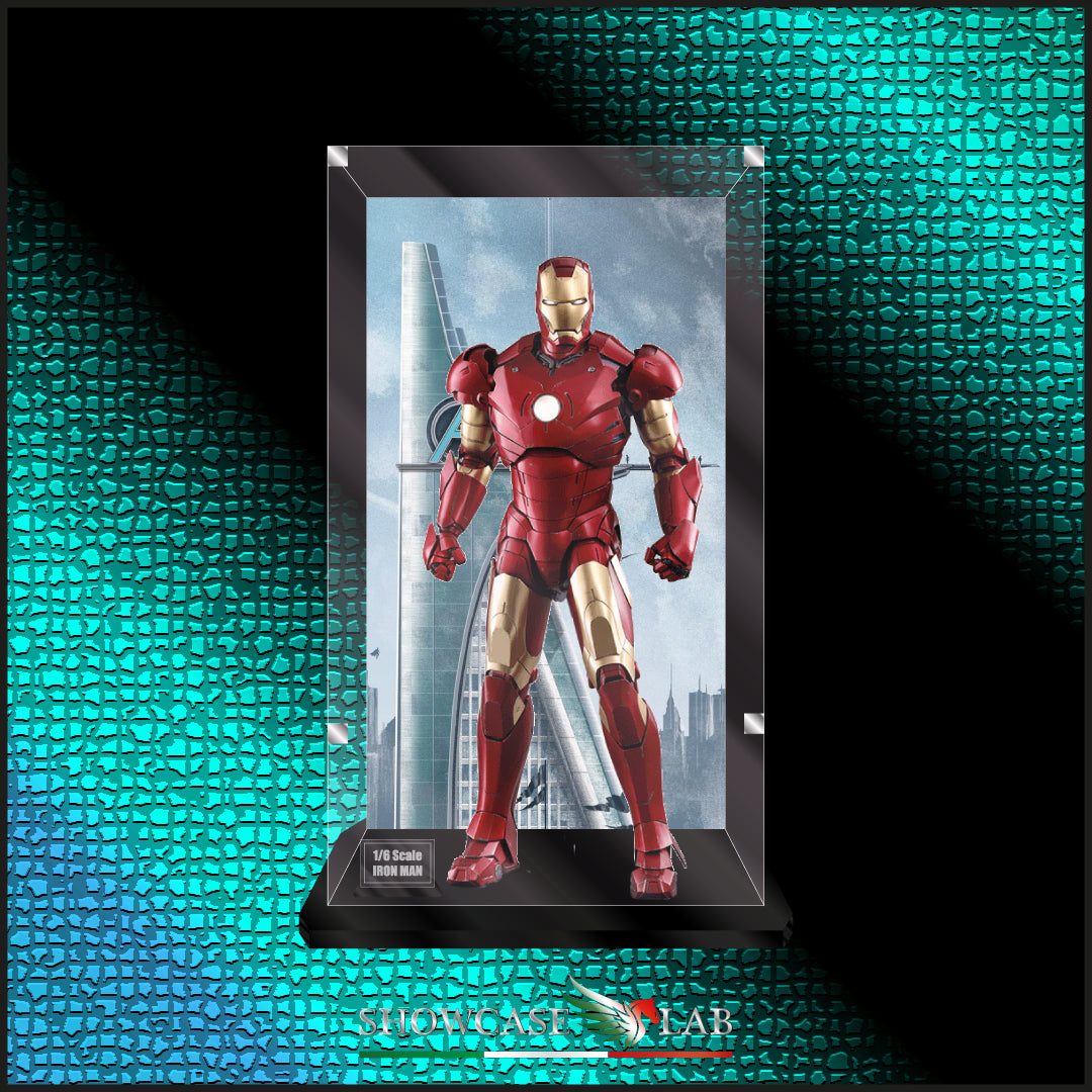 Teca HT10 | Per Hot Toys® Iron Man.