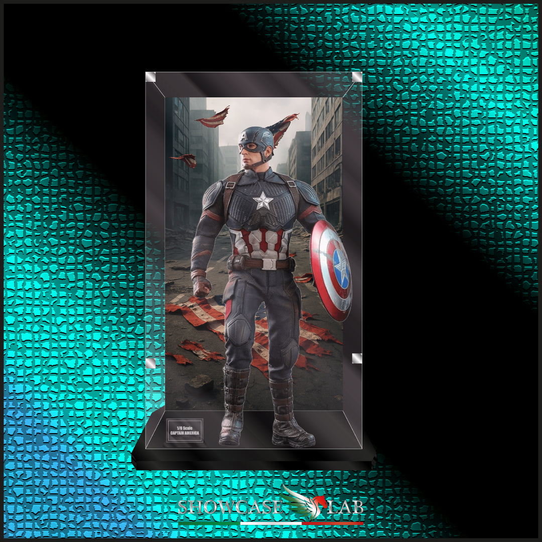 Teca HT14 | Per Hot Toys® -  Captain America.