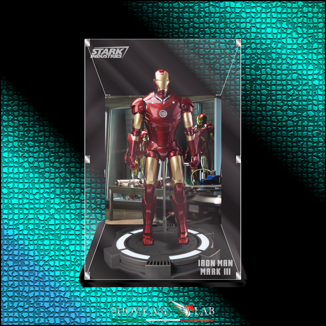 Teca HT28 | Per Iron Man 1/3 De Agostini® - Mark 3 -BASE PREMIUM