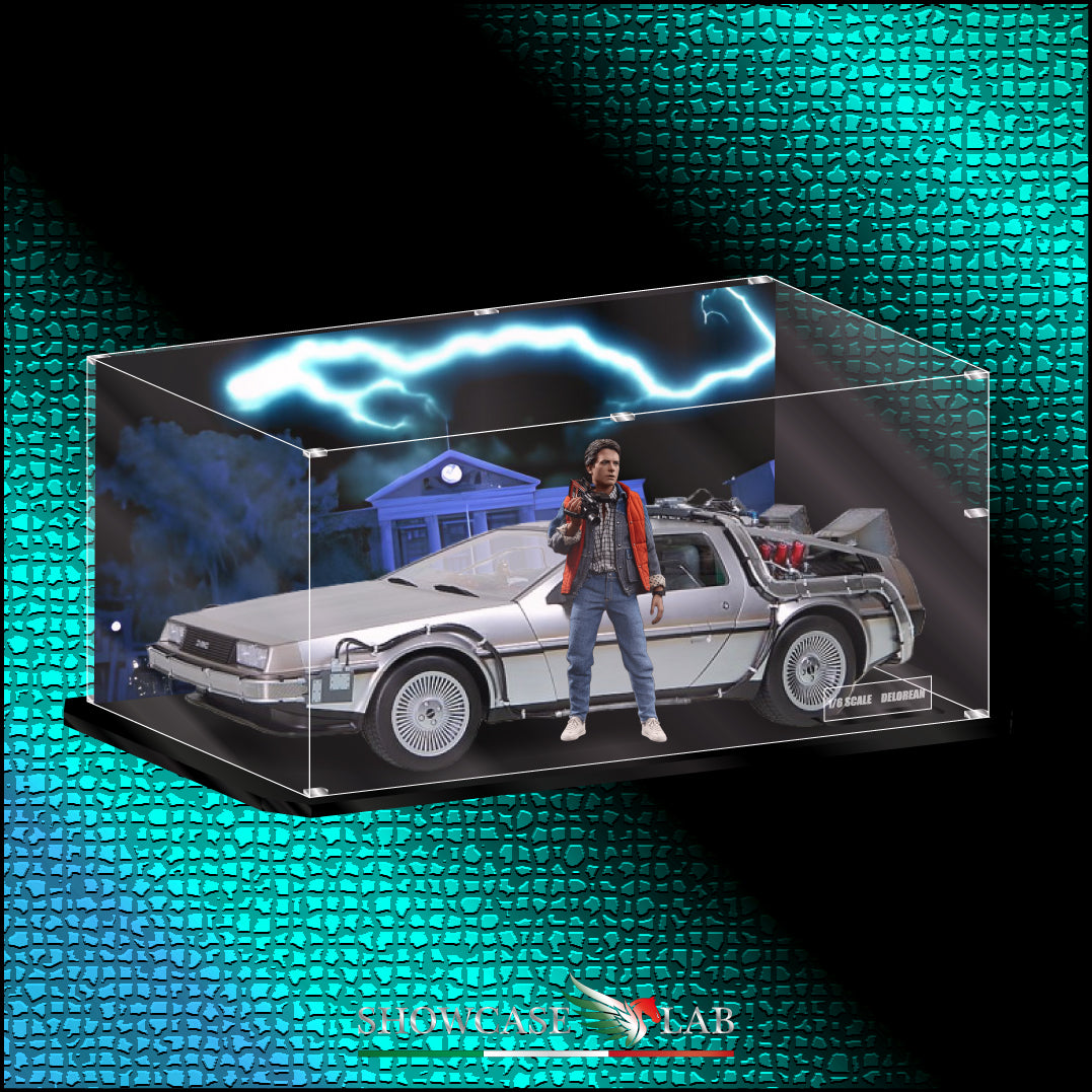 Teca HT33 | Per Delorean Hot Toys 1/6 con Doll