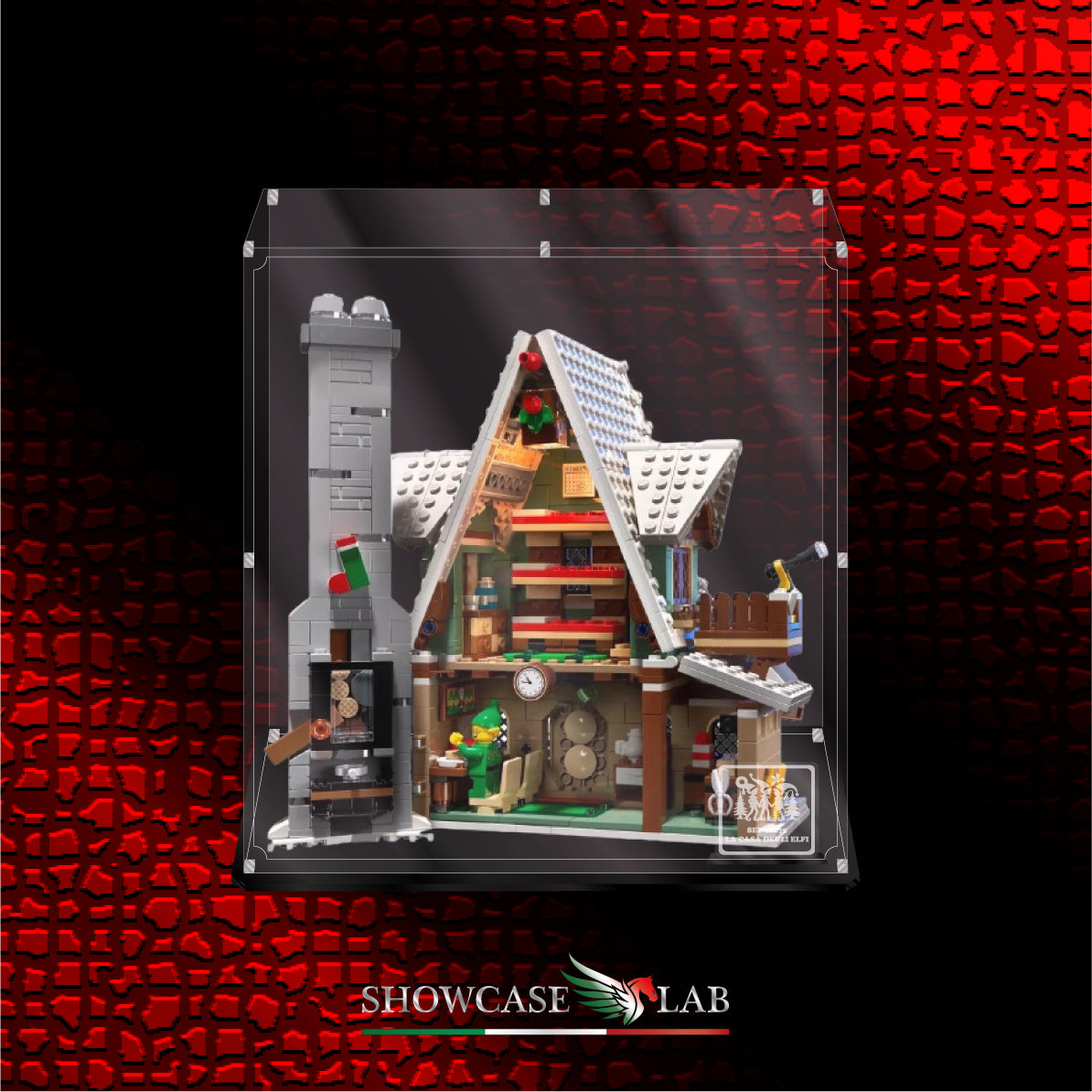 Teca L107 | Per Set Lego® 10275 - La casa degli elfi