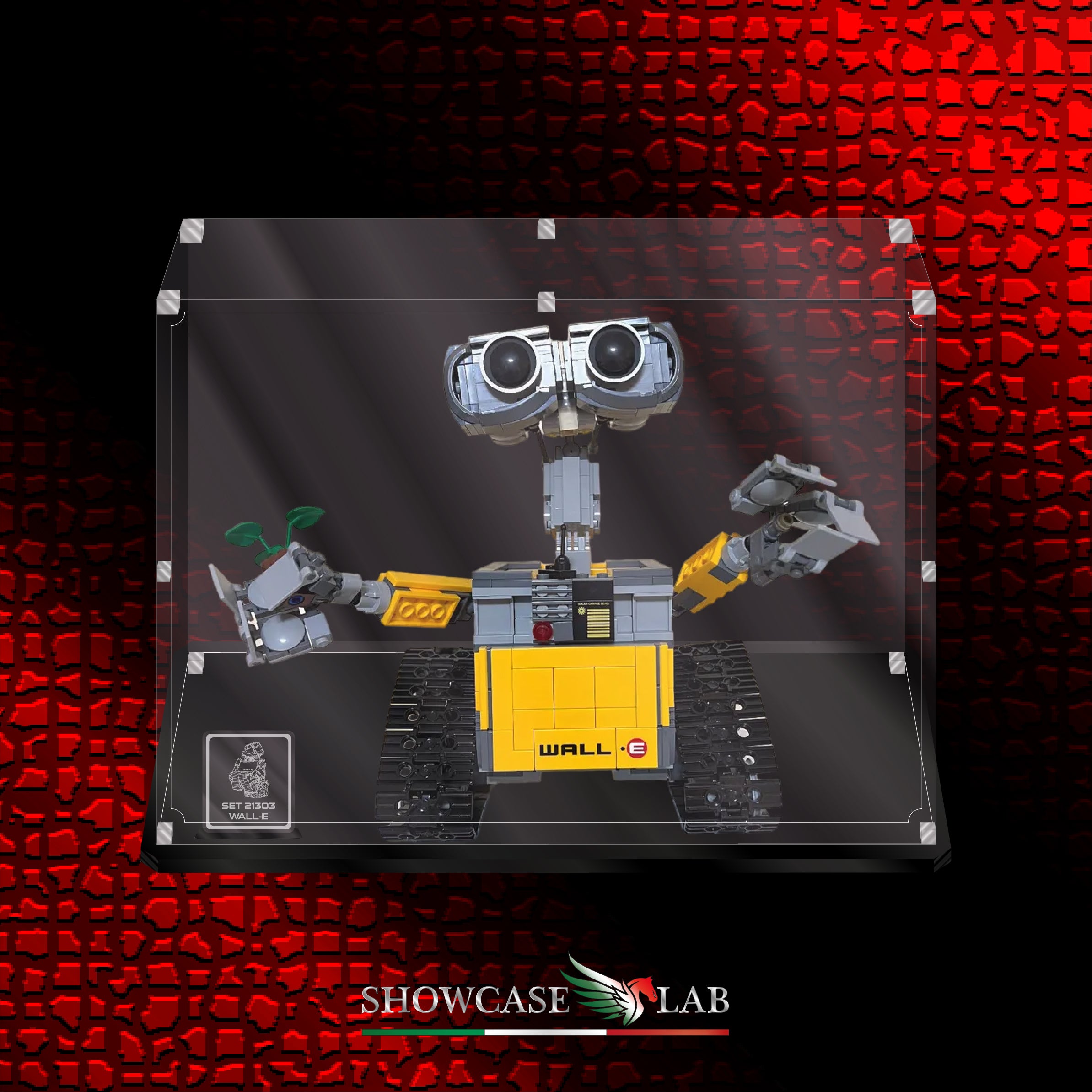 Teca L114 | Per Set Lego® 21303 - Wall-e