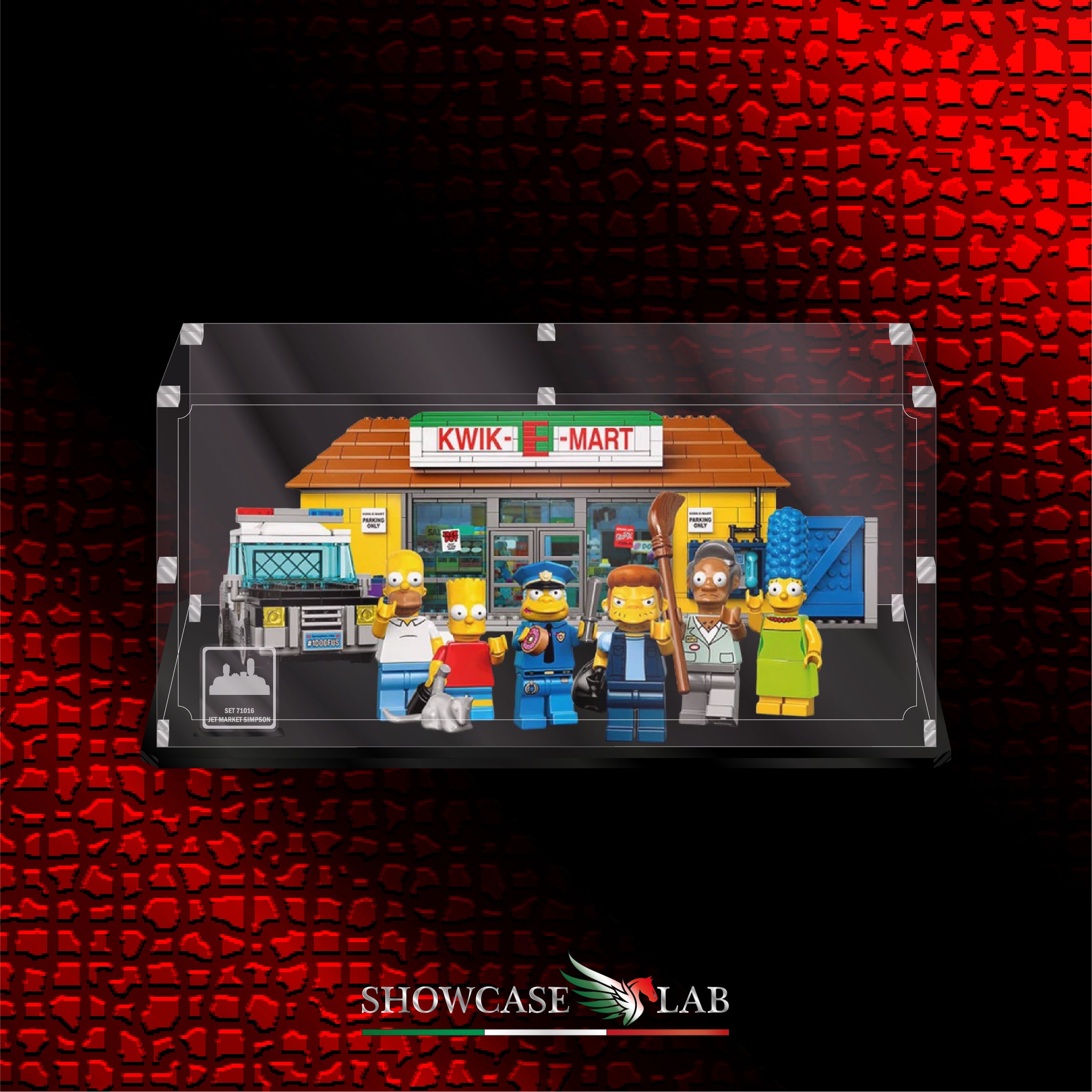 Teca L117 | Per Set Lego® 71016 | Simpson - Jet-Market 