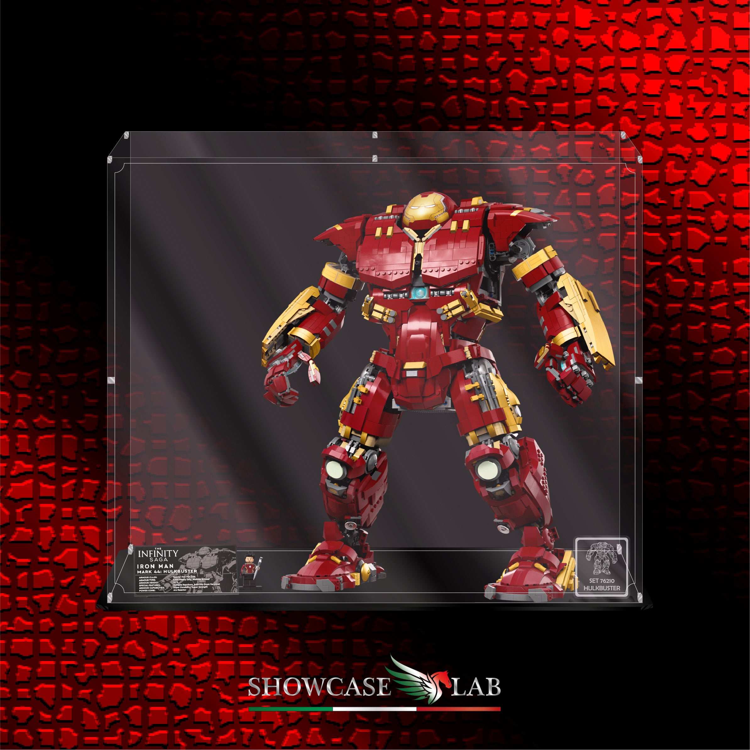 Teca L125 | Per Set Lego® 76210 - Hulkbuster