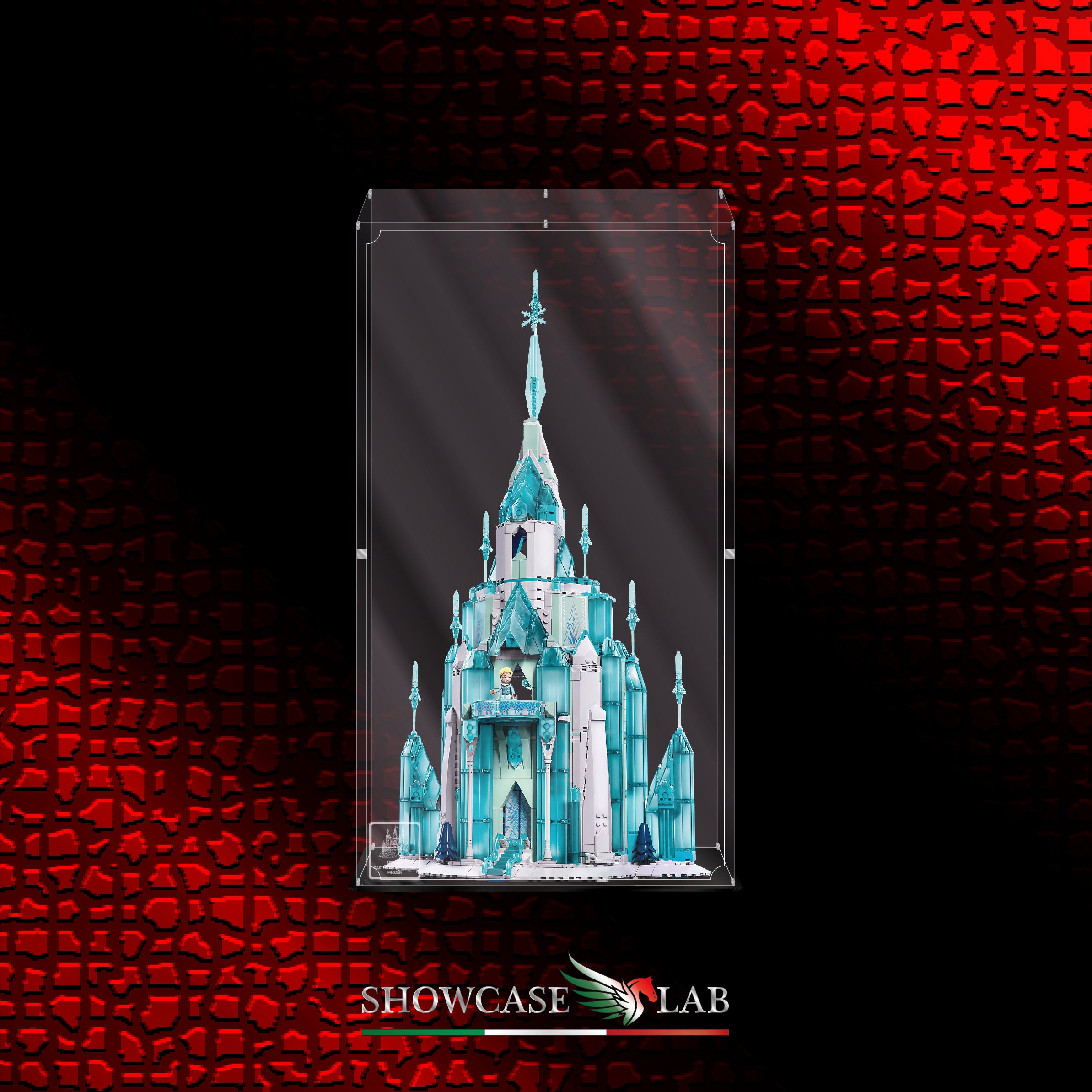 Teca L128 | Per Set Lego® 43197 - Castello di Ghiaccio Frozen