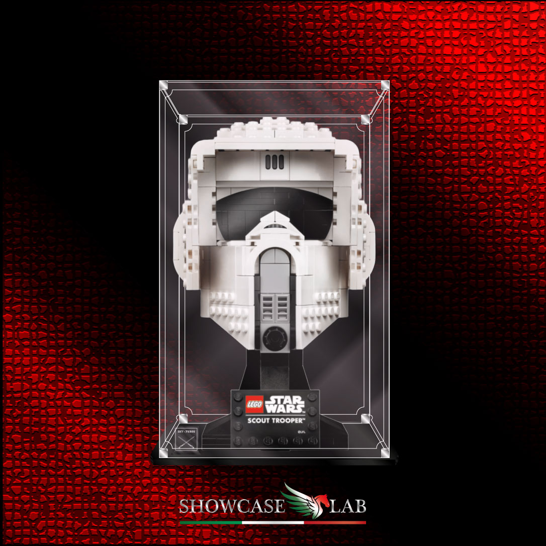 Teca L138 | Per Set Lego® 75305 - Casco da Scout Trooper