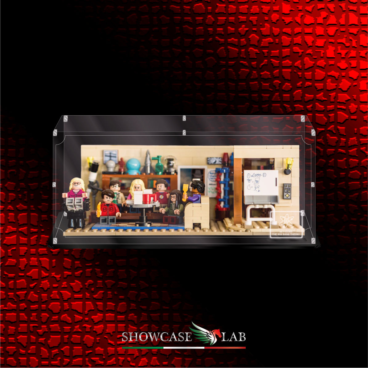 Teca L26 | Per Set Lego® 21302 The Big Bang Theory.