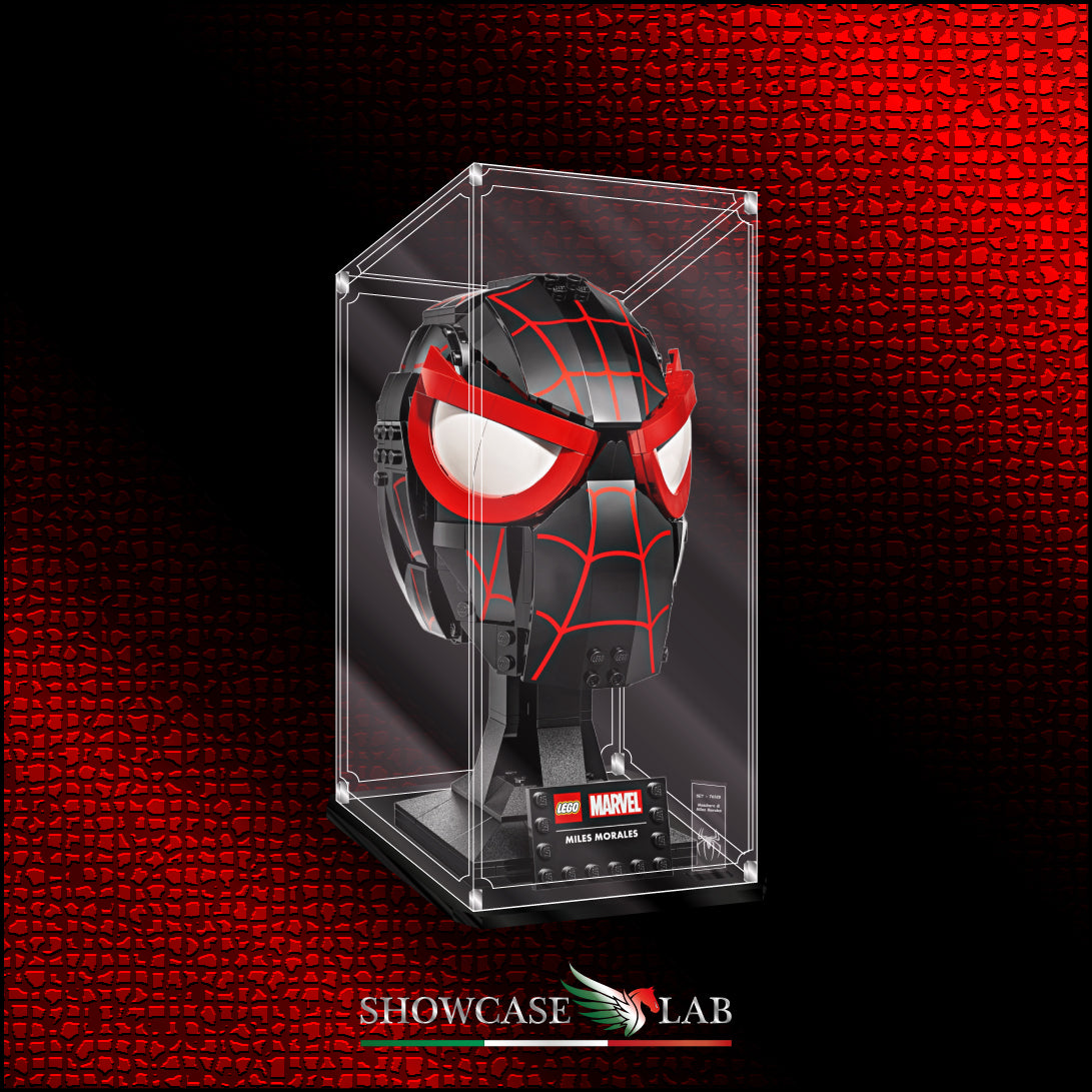 Teca L309 | Per Set Lego® 76329 - Maschera di Miles Morales