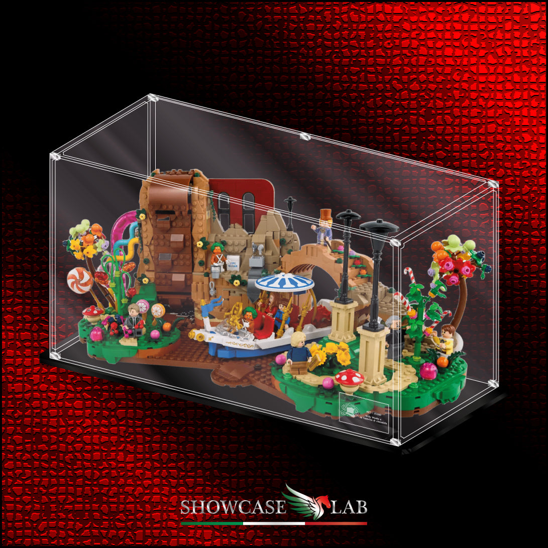 Teca L330 | Per Set Lego® 21360 | Willy Wonka e la fabbrica di cioccolato