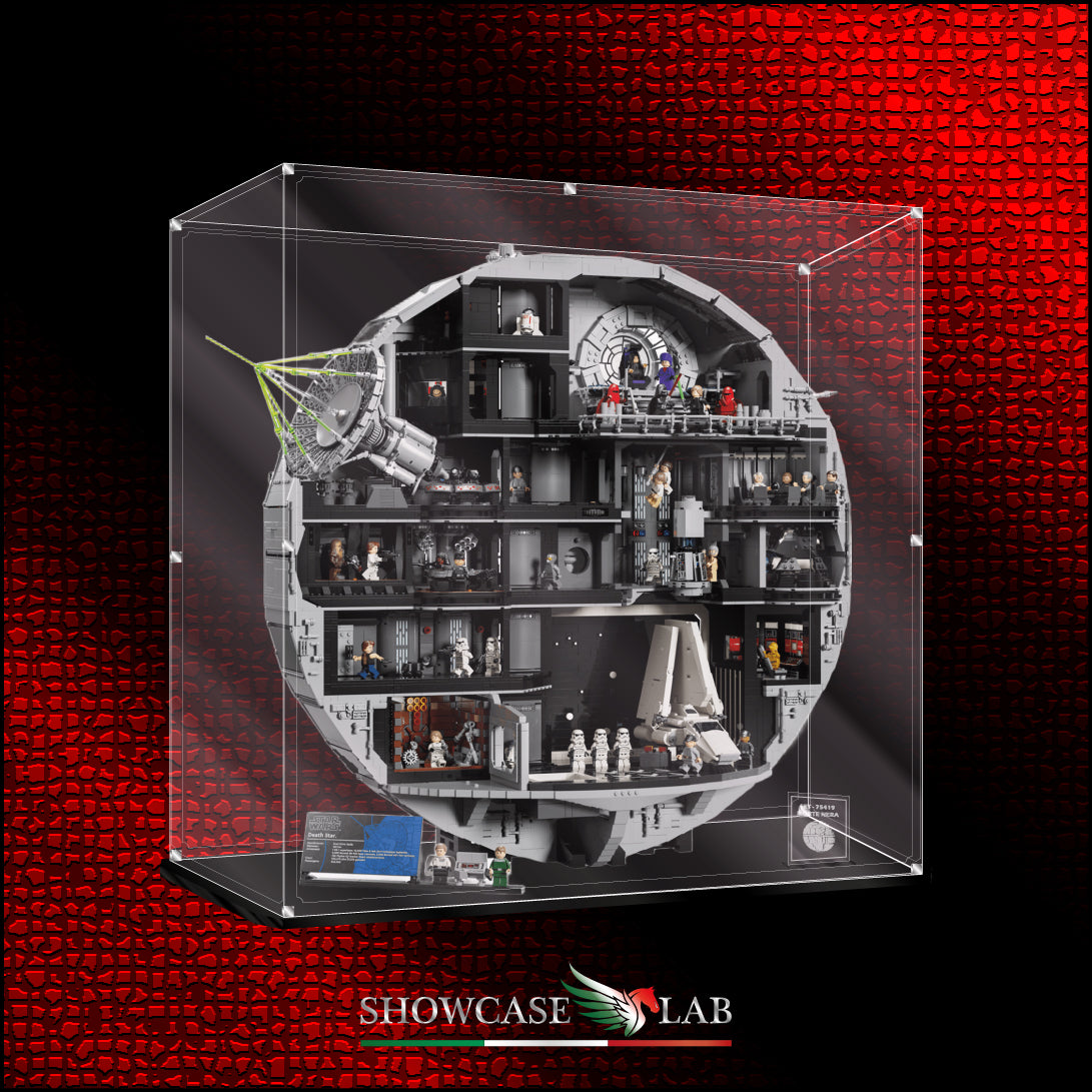 Teca L332 | Per Set Lego® 75419 | Morte Nera - Death star - STAR WARS