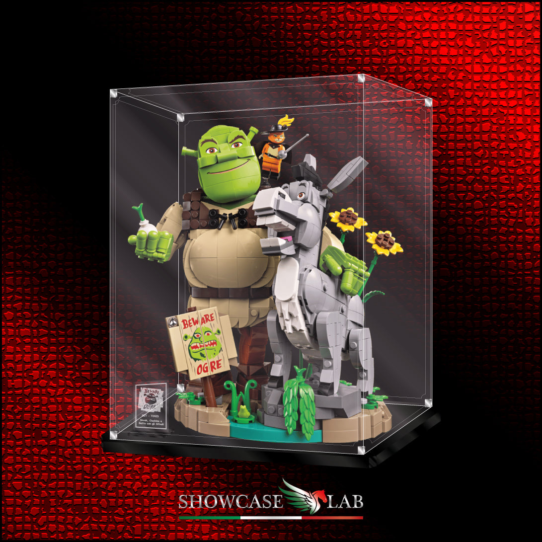 Teca L381 | Per Set Lego® 72423 - Shrek, Ciuchino e Gatto con gli Stivali
