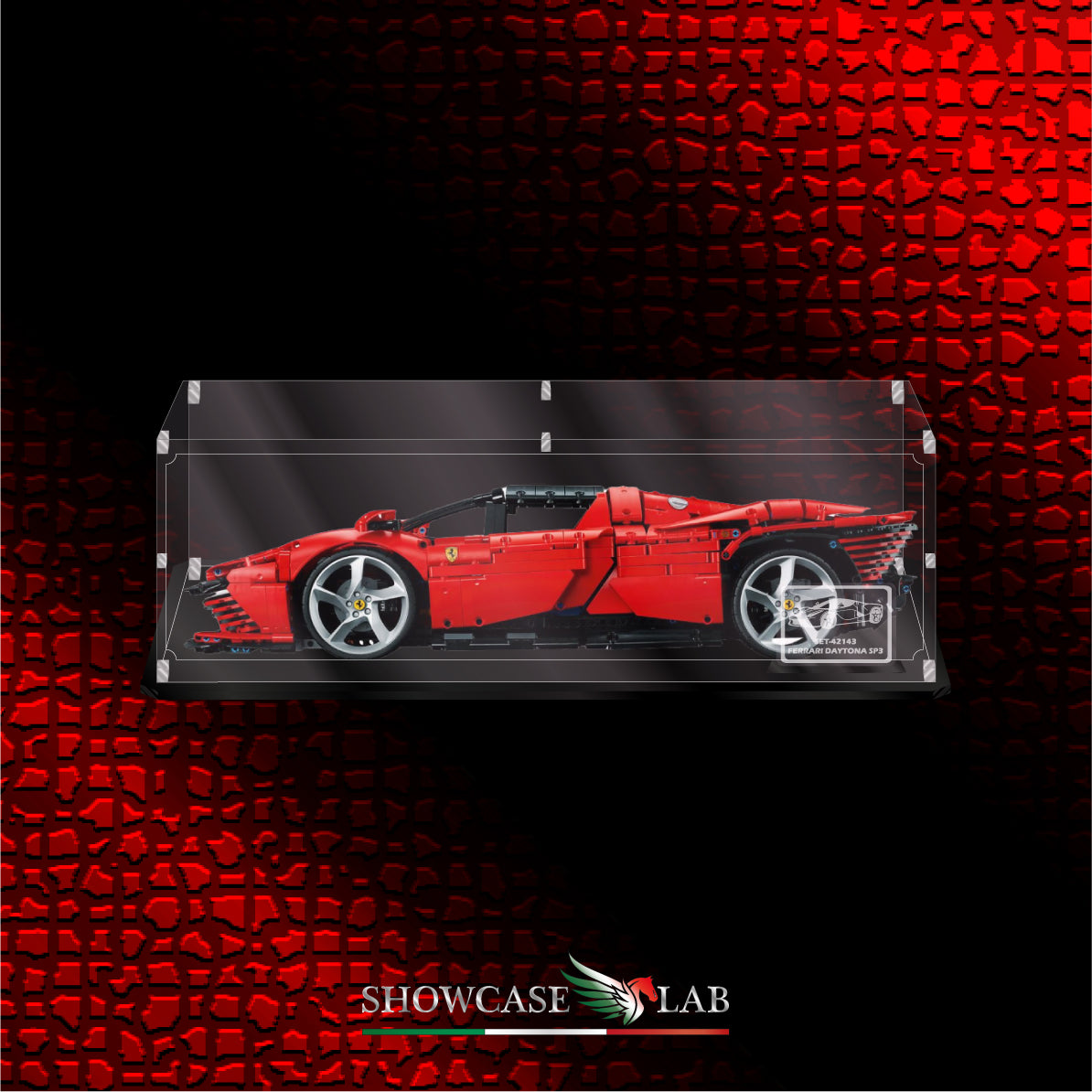 Teca L56 | Per Set Lego® 42143 Ferrari Daytona SP3