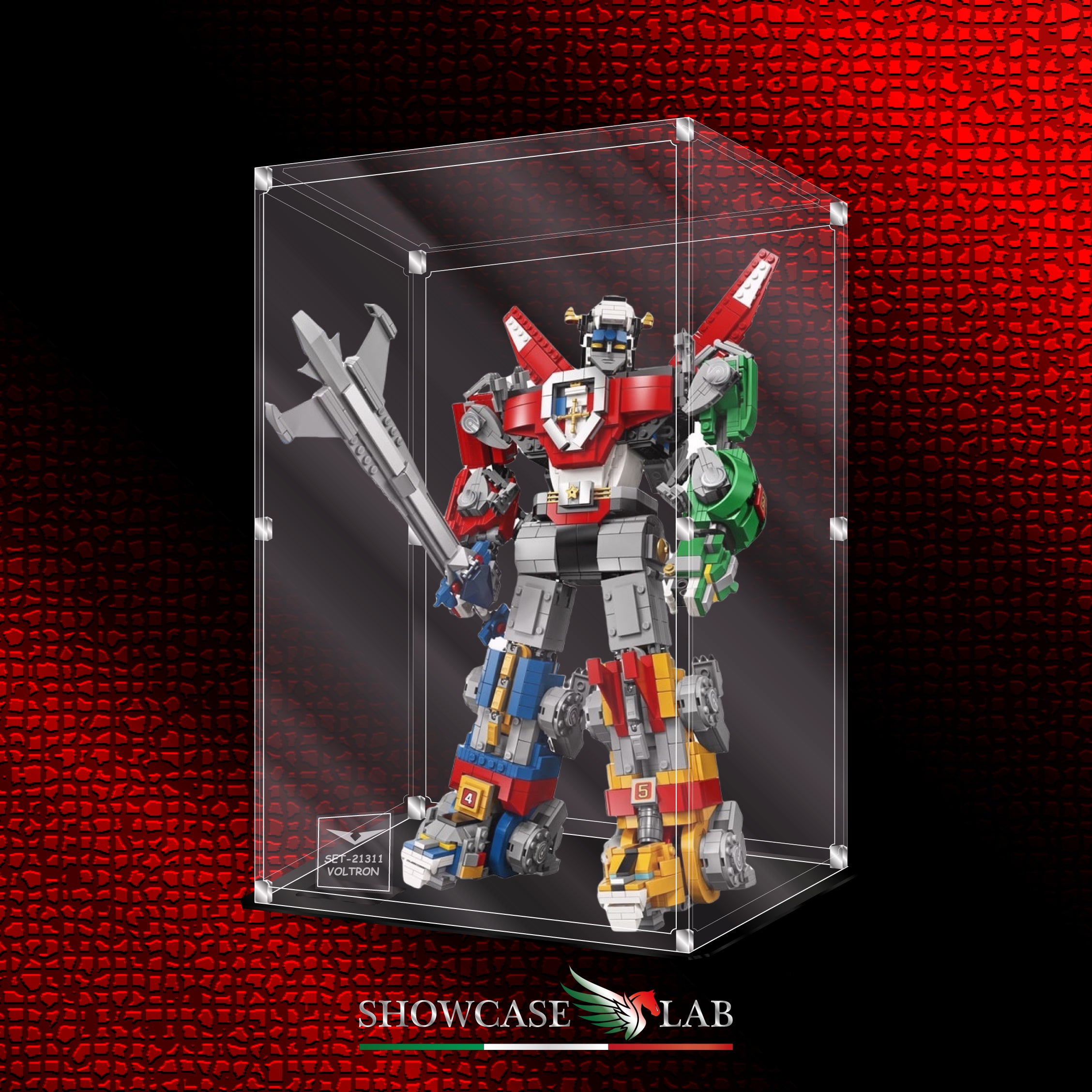 Teca L6 | Per Set Lego® 21311 Voltron