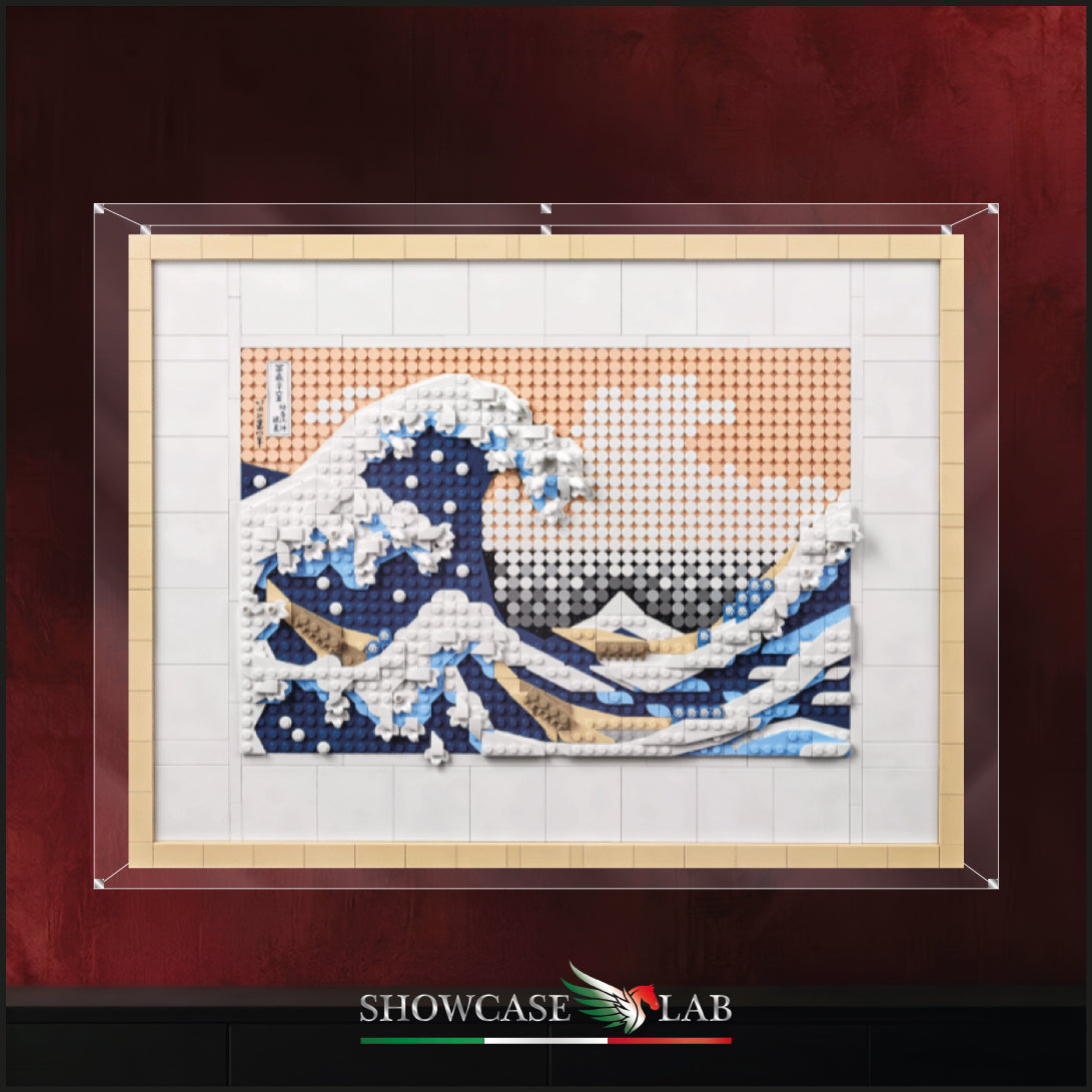 Teca LH150 | " DA APPENDERE " Per Set Lego® Teca LP150 | Per Set Lego® 31208 | Hokusai - La grande onda