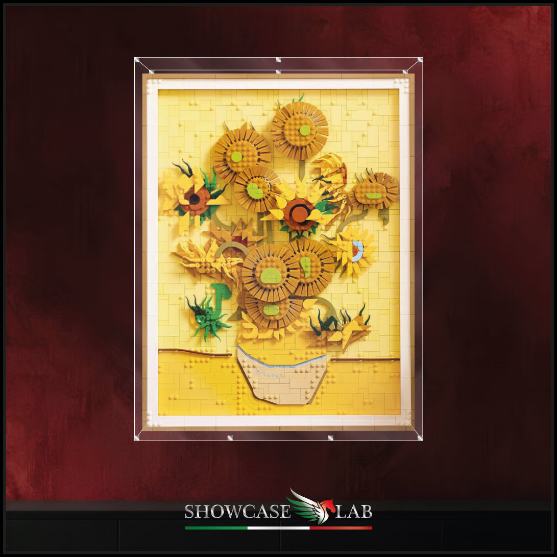 Teca LH291 | " DA APPENDERE " Per Set Lego®  31215 - Vincent van Gogh – Girasoli