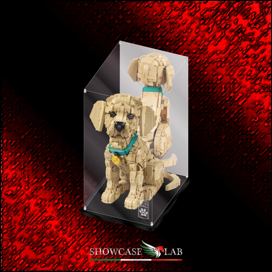 Teca LM345 | Per Set Lego® 11384 - Cucciolo di Golden Retriever