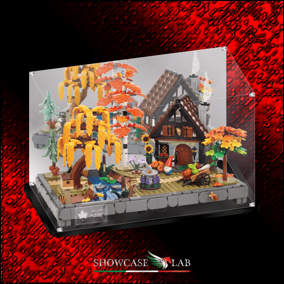 Teca LM350 | Per Set Lego® 11372 - Giardino autunnale del cottage