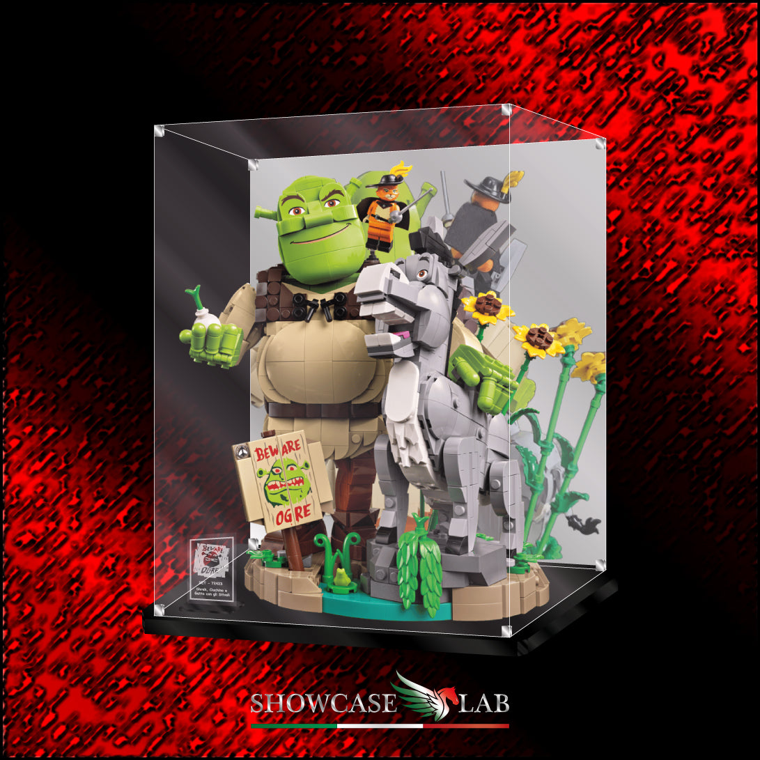 Teca LM381 | Per Set Lego® 72423 - Shrek, Ciuchino e Gatto con gli Stivali