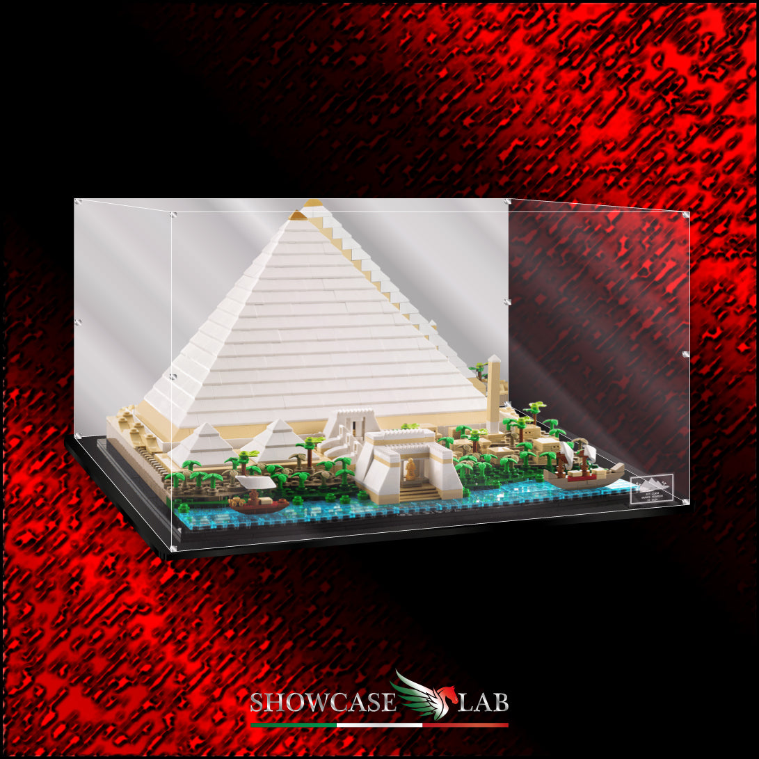 Teca LM61 | Per Set Lego® 21058 - La Grande Piramide di Giza