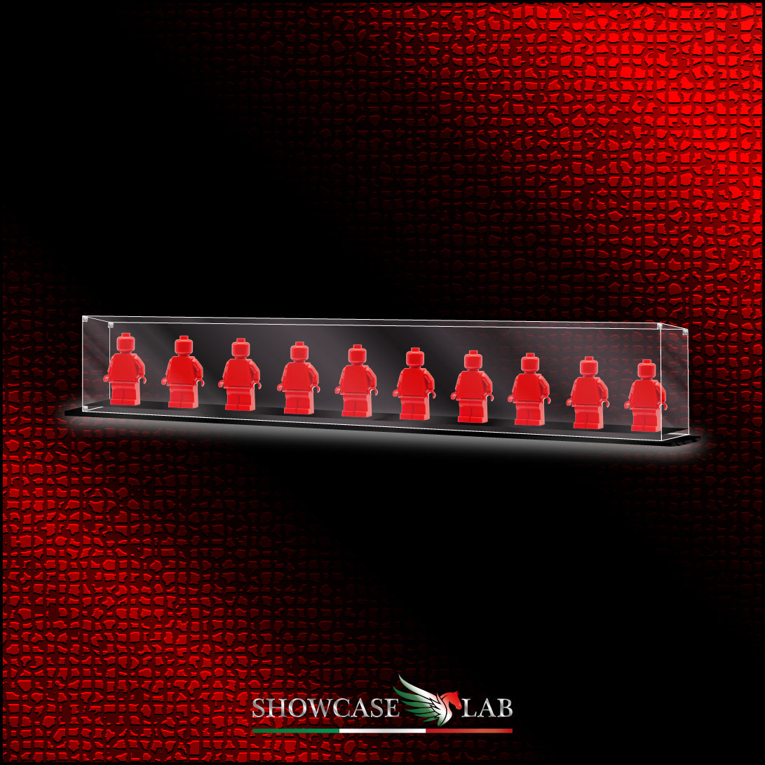 Teca LMF10 | Per Minifigure Lego®  - Per esporre N.10 Minifig 