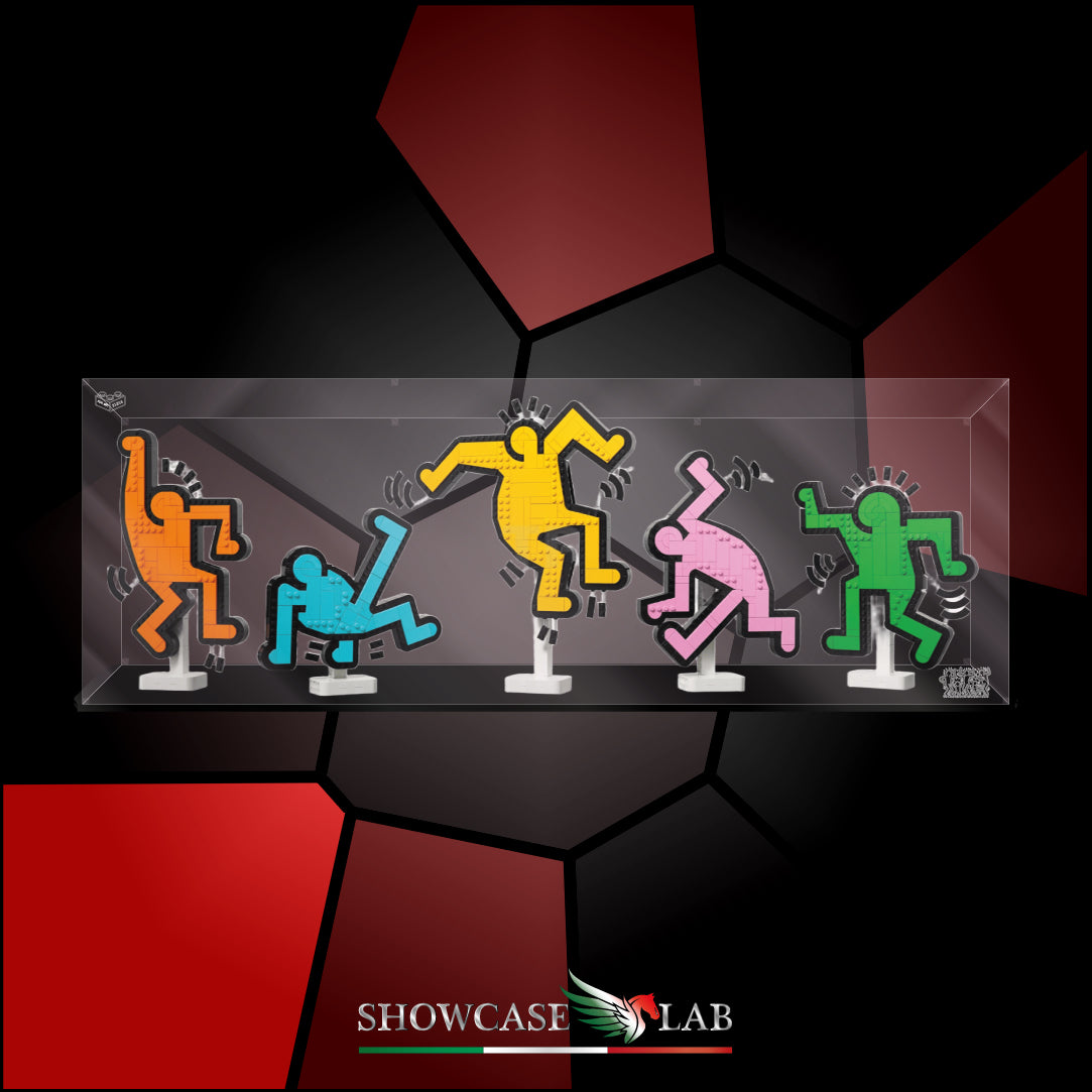 Teca LP303 | Per Set Lego® 31216 - Keith Haring – Figure danzanti.